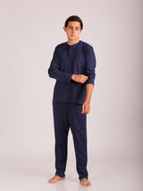 Renzo Blue Extra Soft Pajamas