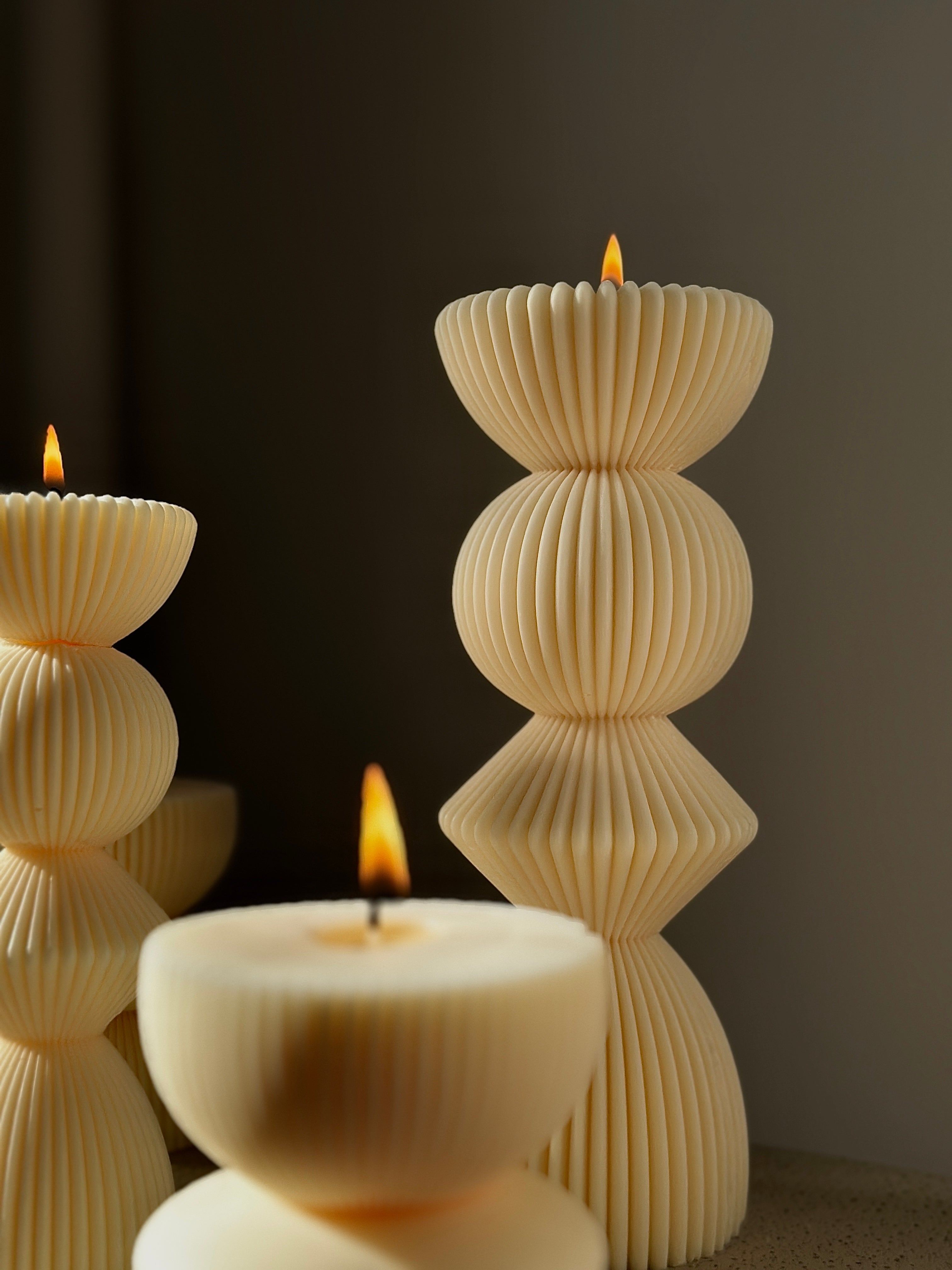 Tall Ornament Eco Candle - Paz Lifestyle 