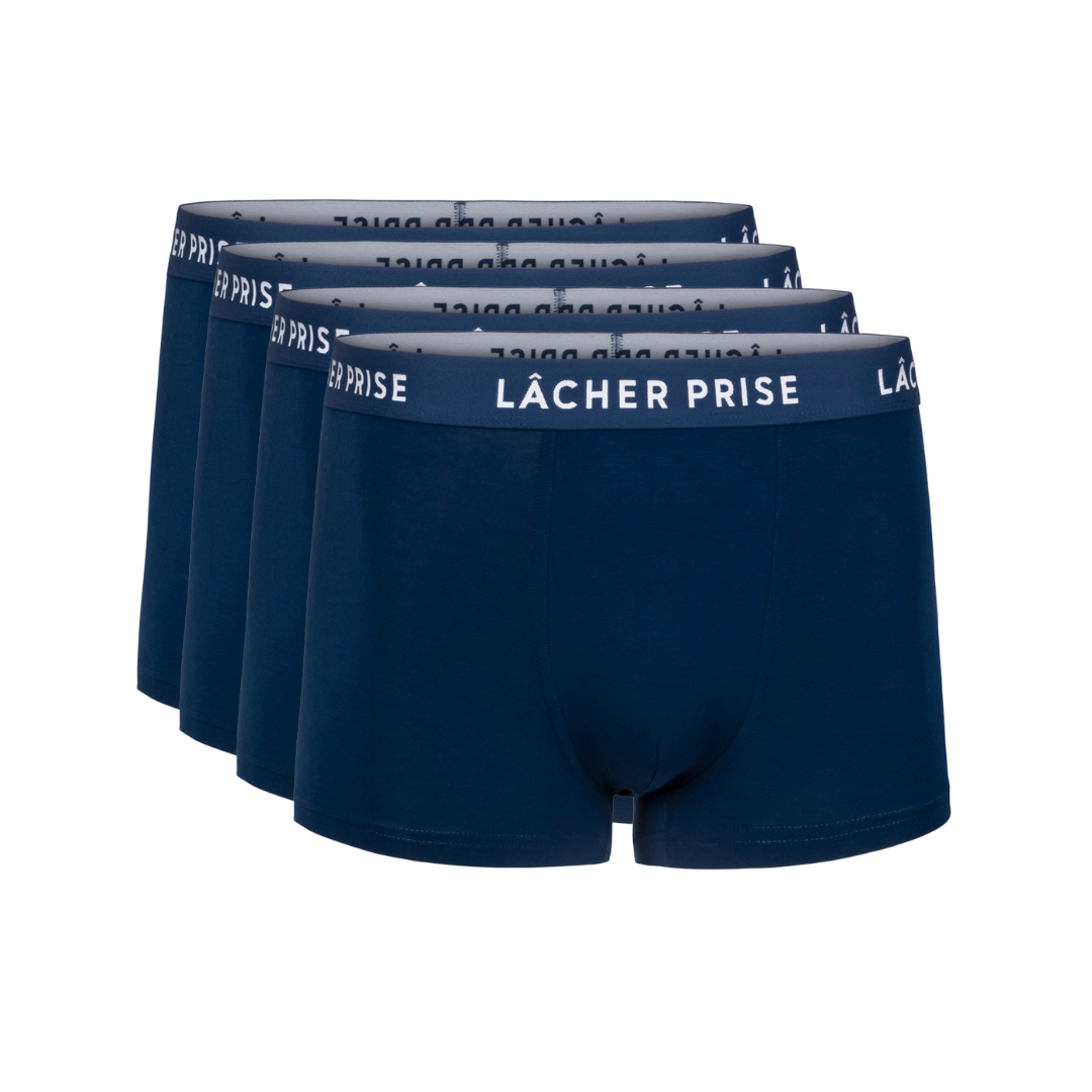 Blue boxers by Lâcher Prise Apparel