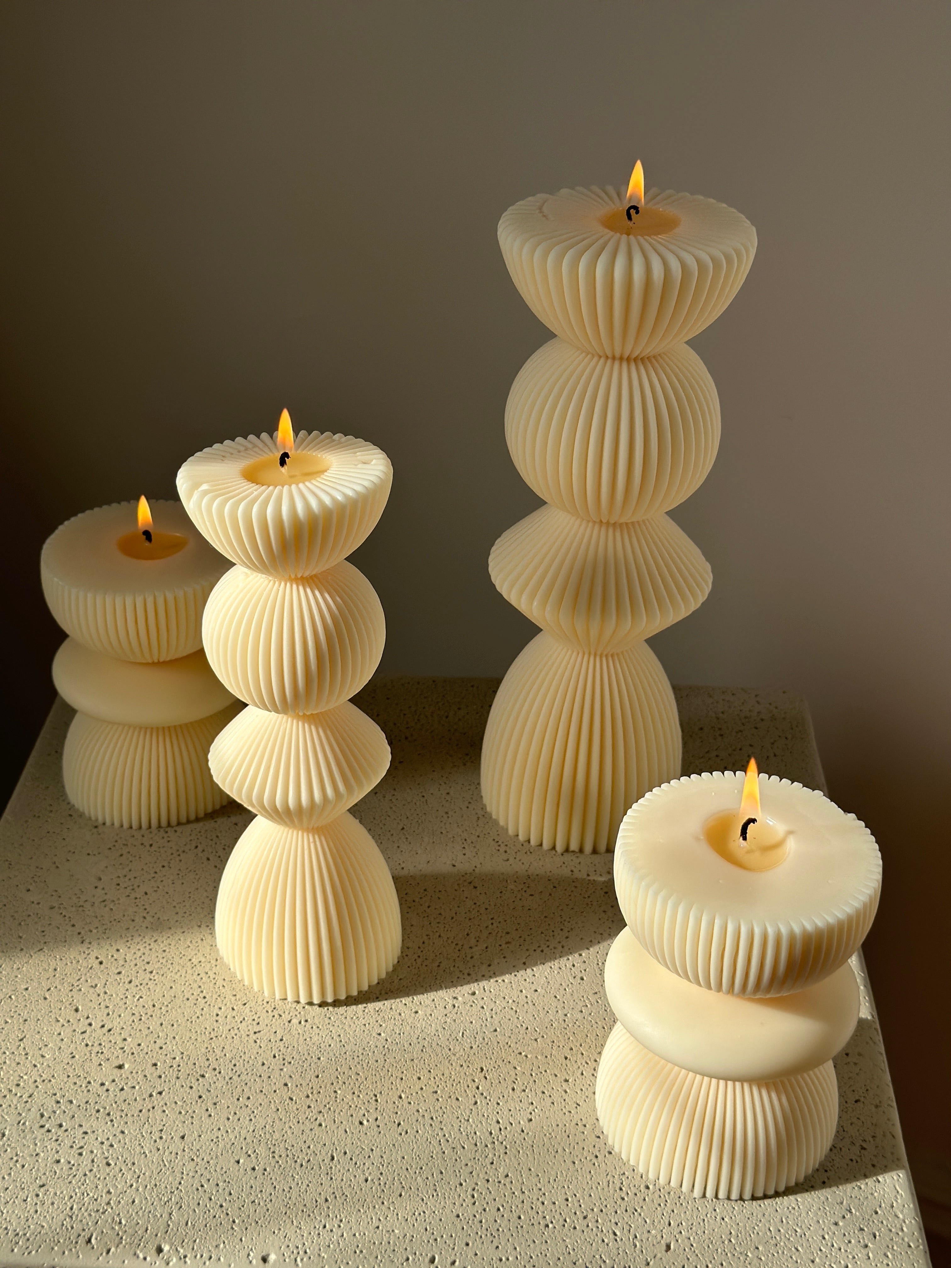 Tall Ornament Eco Candle - Paz Lifestyle 