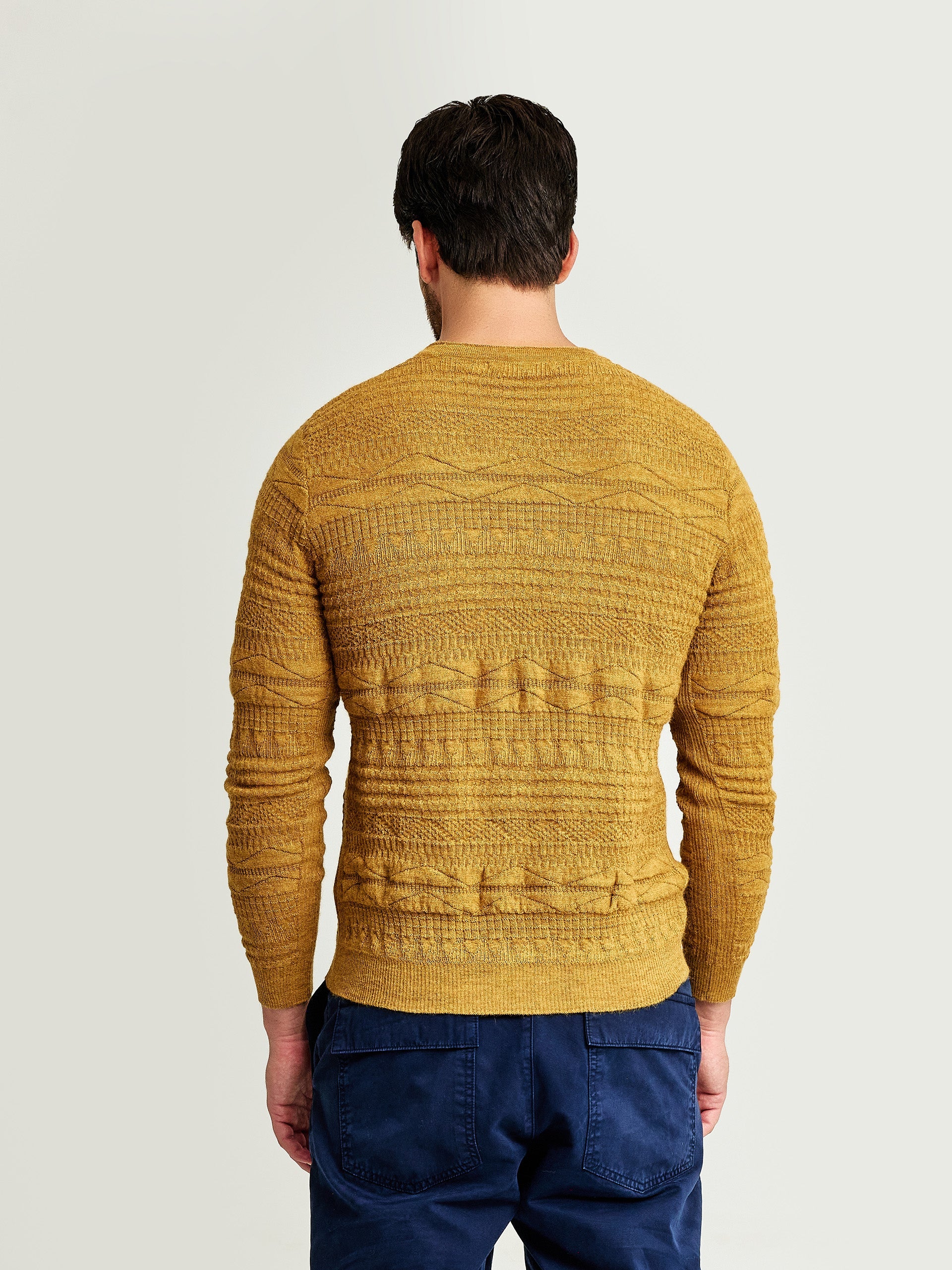 Uptown Sweater Baby Alpaca Color Senape