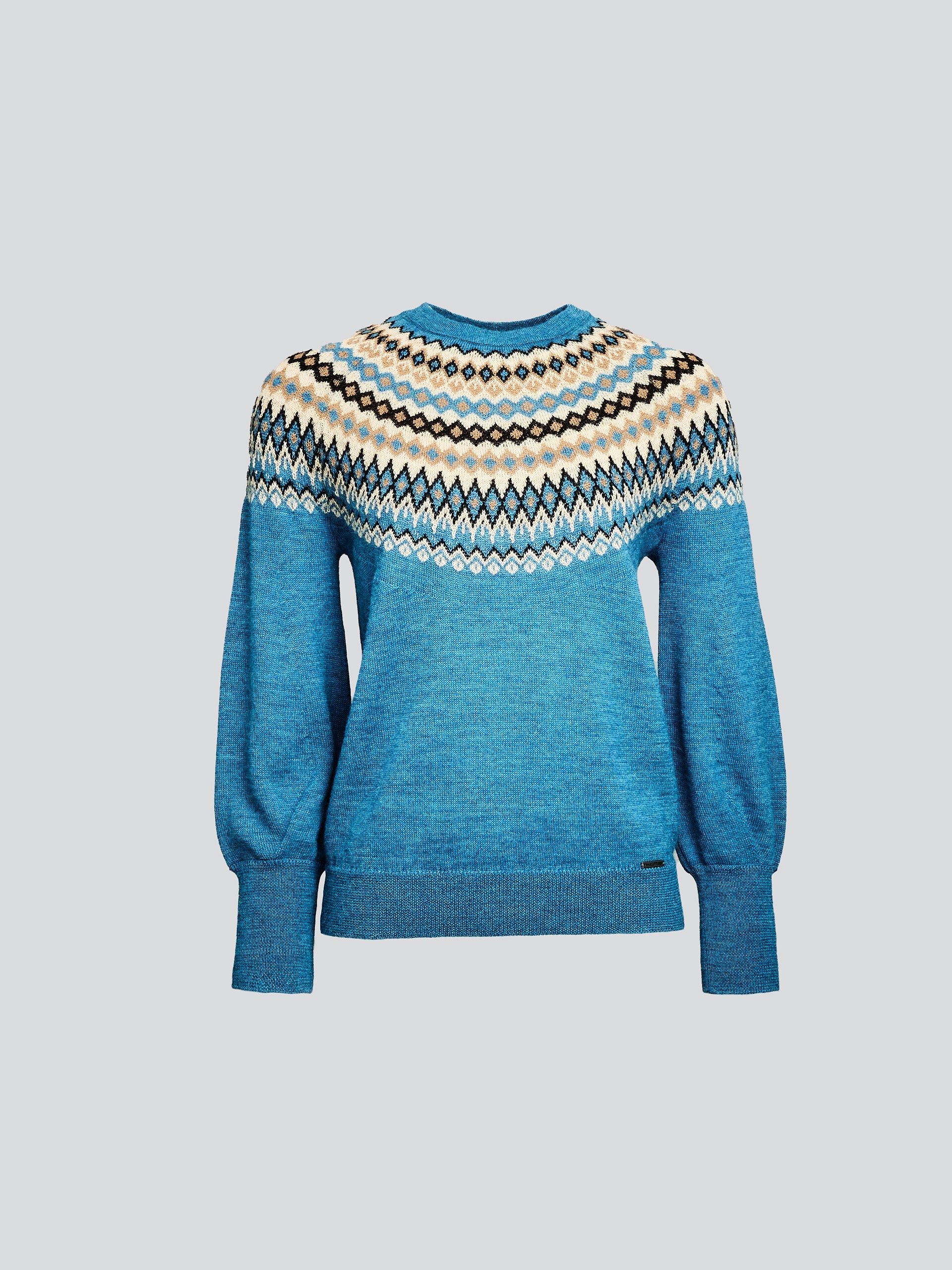 Yasmina Sweater Baby Alpaca Color Light Blue