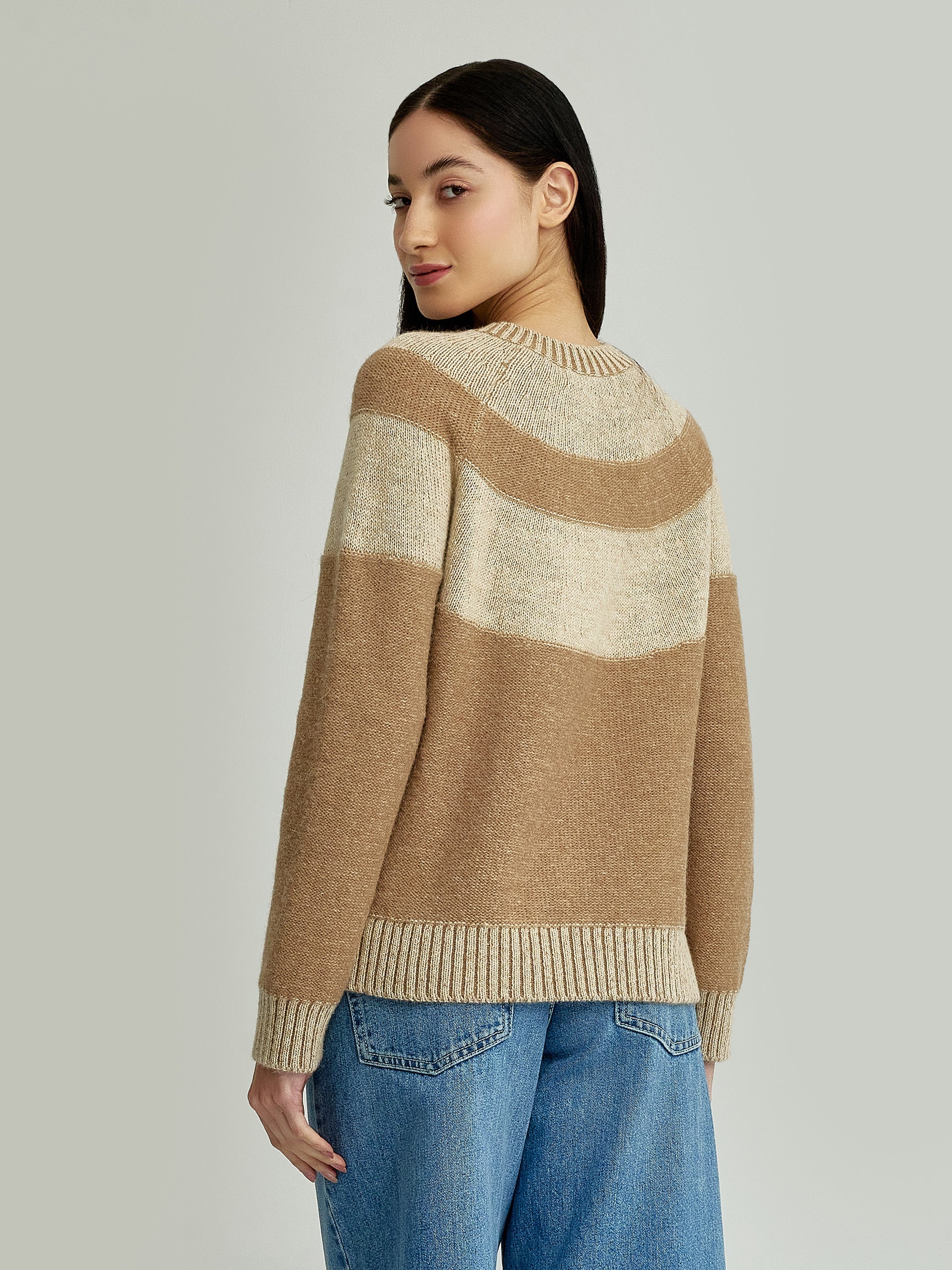 Ydris Sweater Baby Alpaca Color Camel