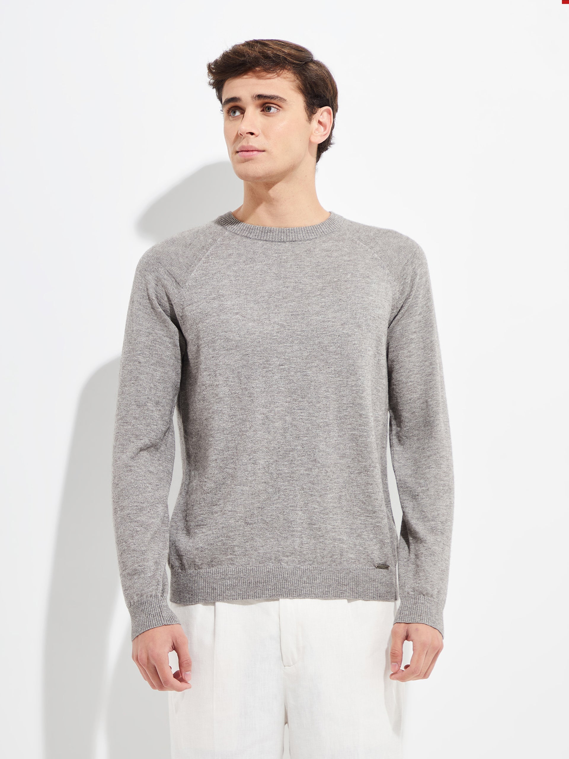 Yordan Sweater Cotton Color Grey