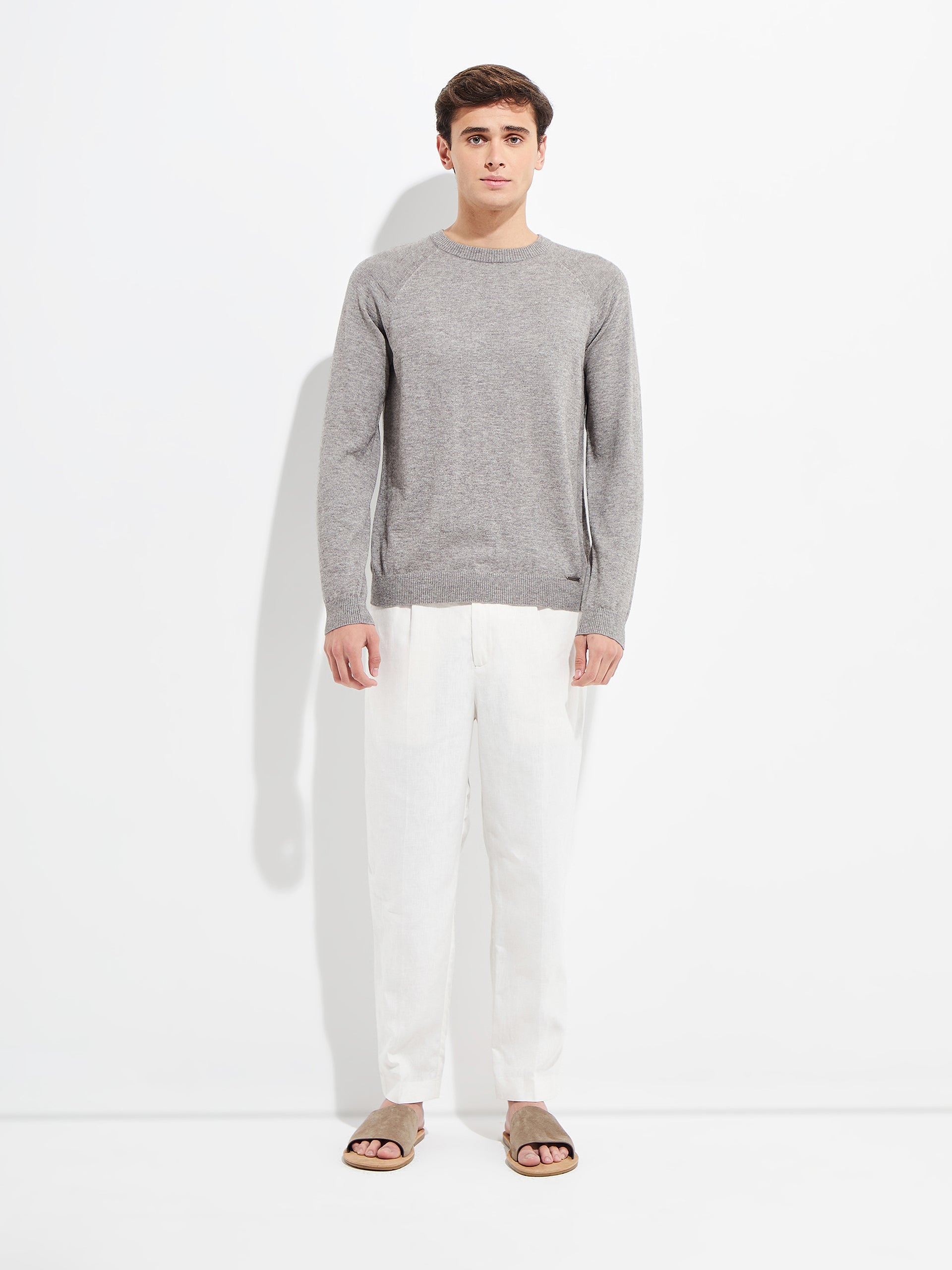 Yordan Sweater Cotton Color Grey