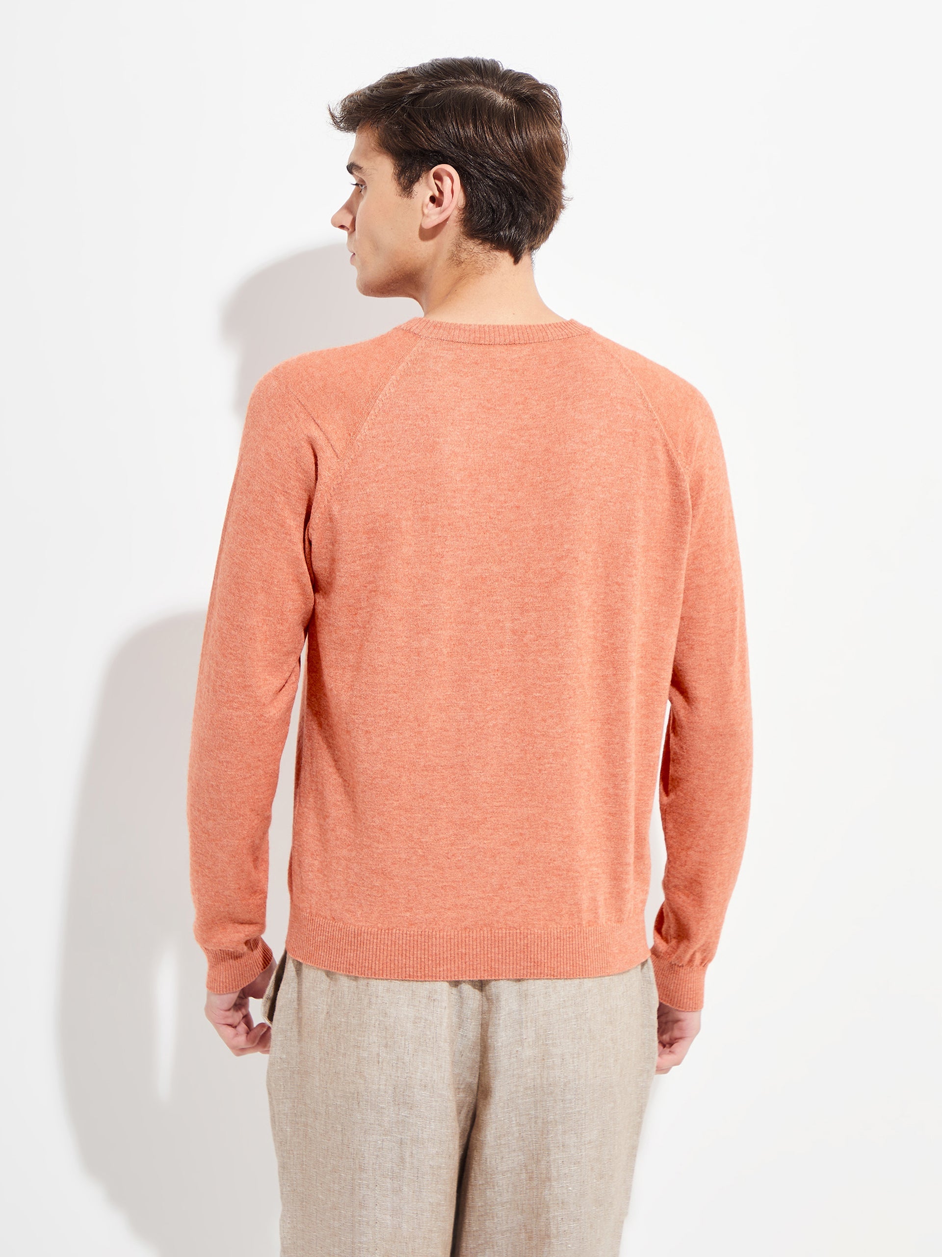 Yordan Sweater Cotton Color Orange