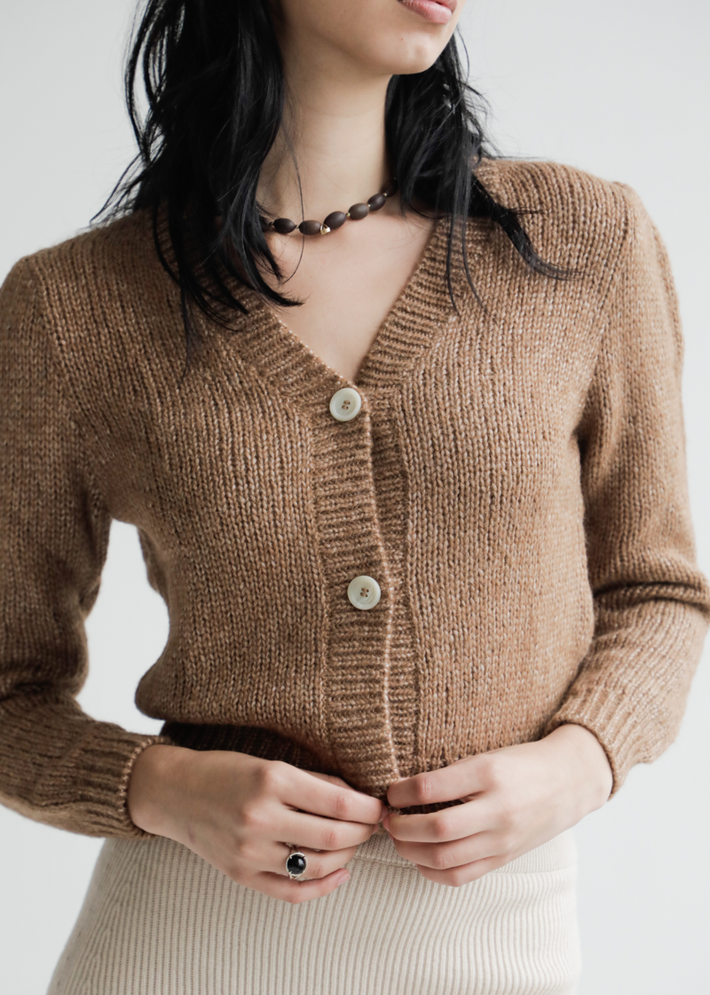 Aymarita alpaca cardigan