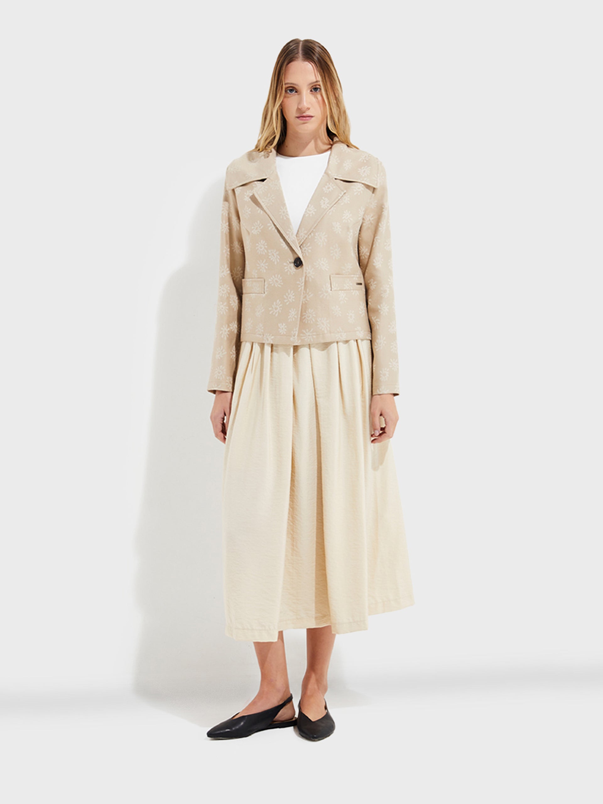 Ytaparica Coat Bamboo Color Beige