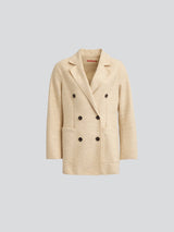 Yvrea Coat Alpaca Color Beige