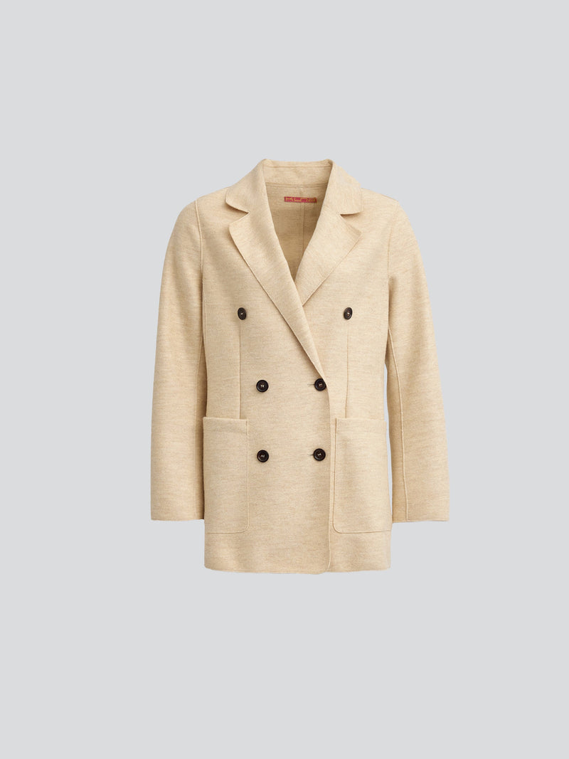 Yvrea Coat Alpaca Color Beige