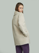 Yvanka Coat Alpaca Suri Color Beige