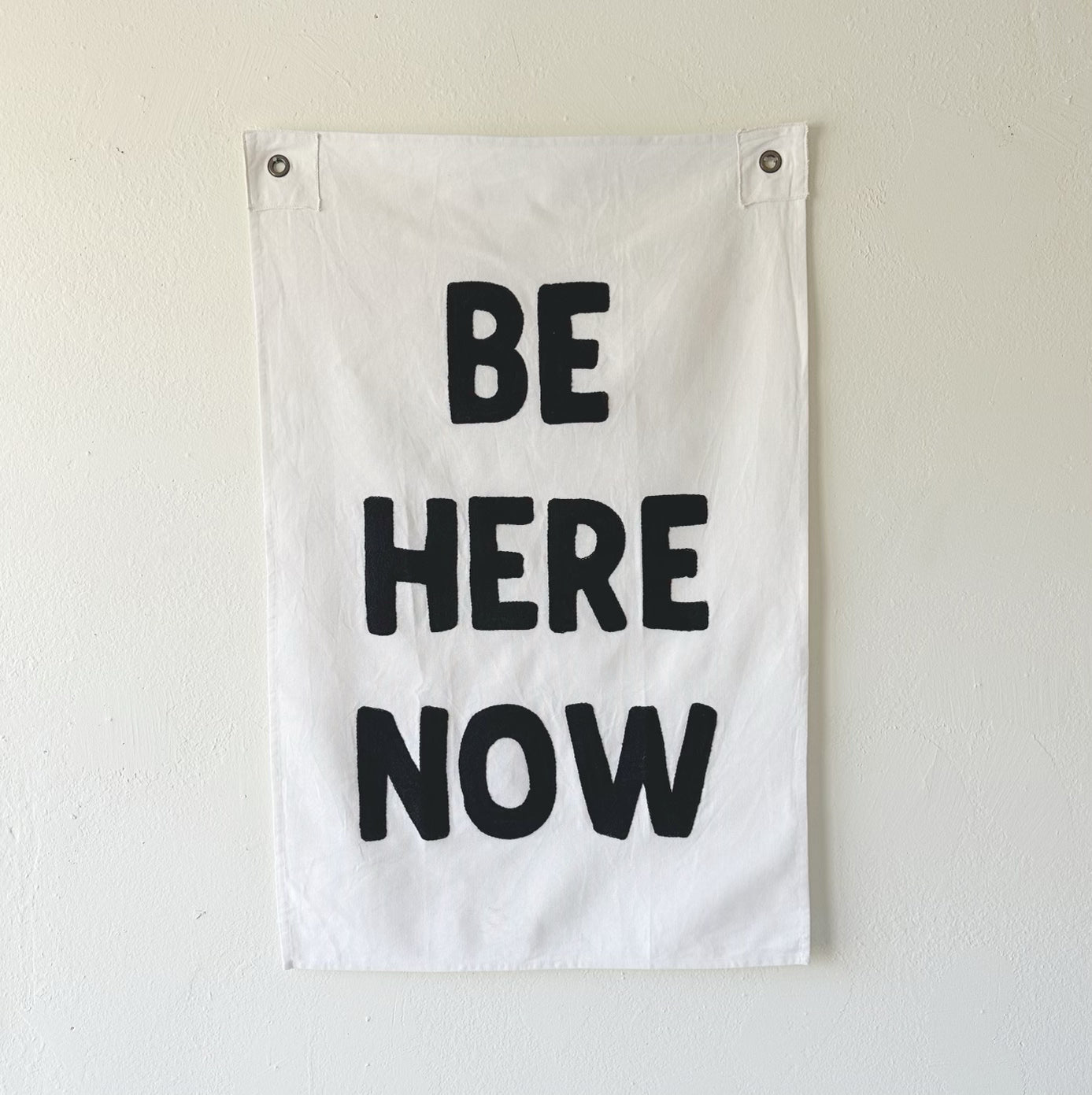 Be Here Now Handmade Wall Tapestry