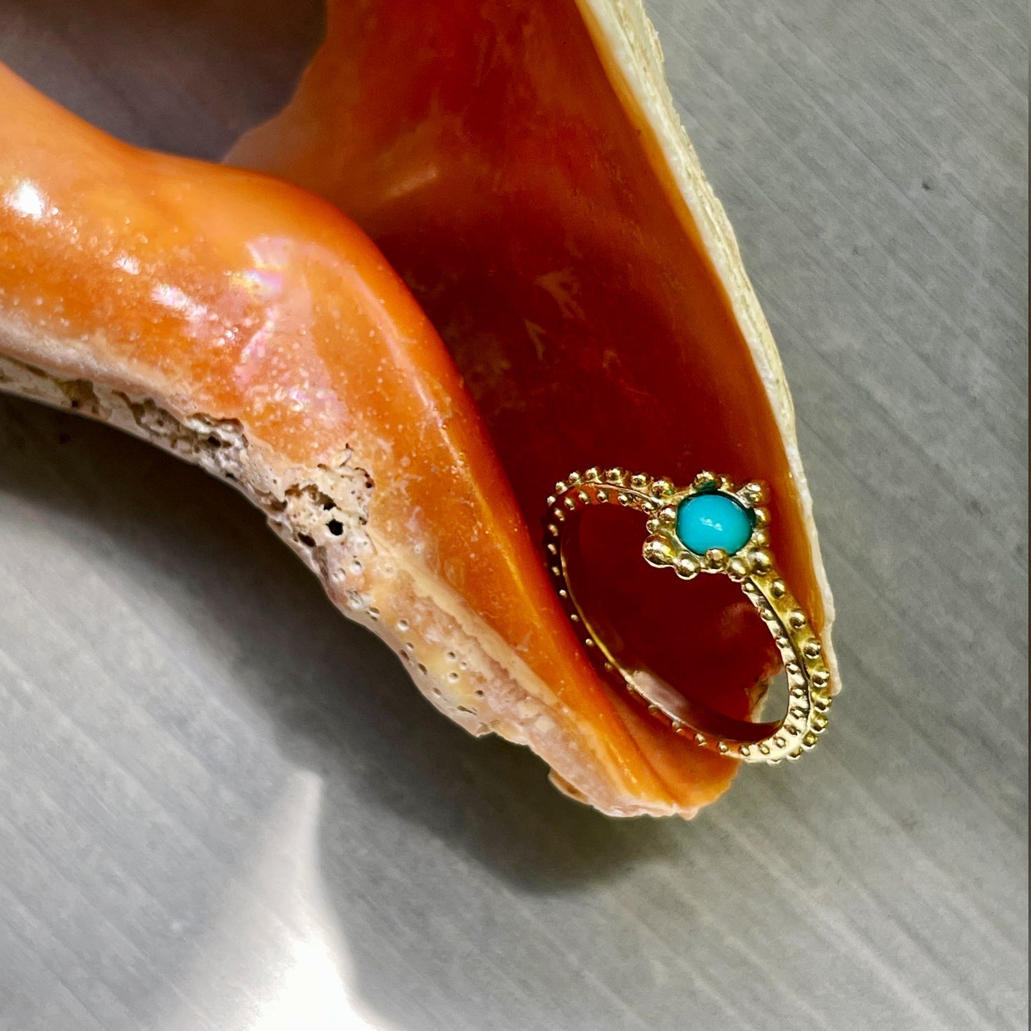 BOHEME BUBBLE TURQUOISE RING rts - Paz Lifestyle 