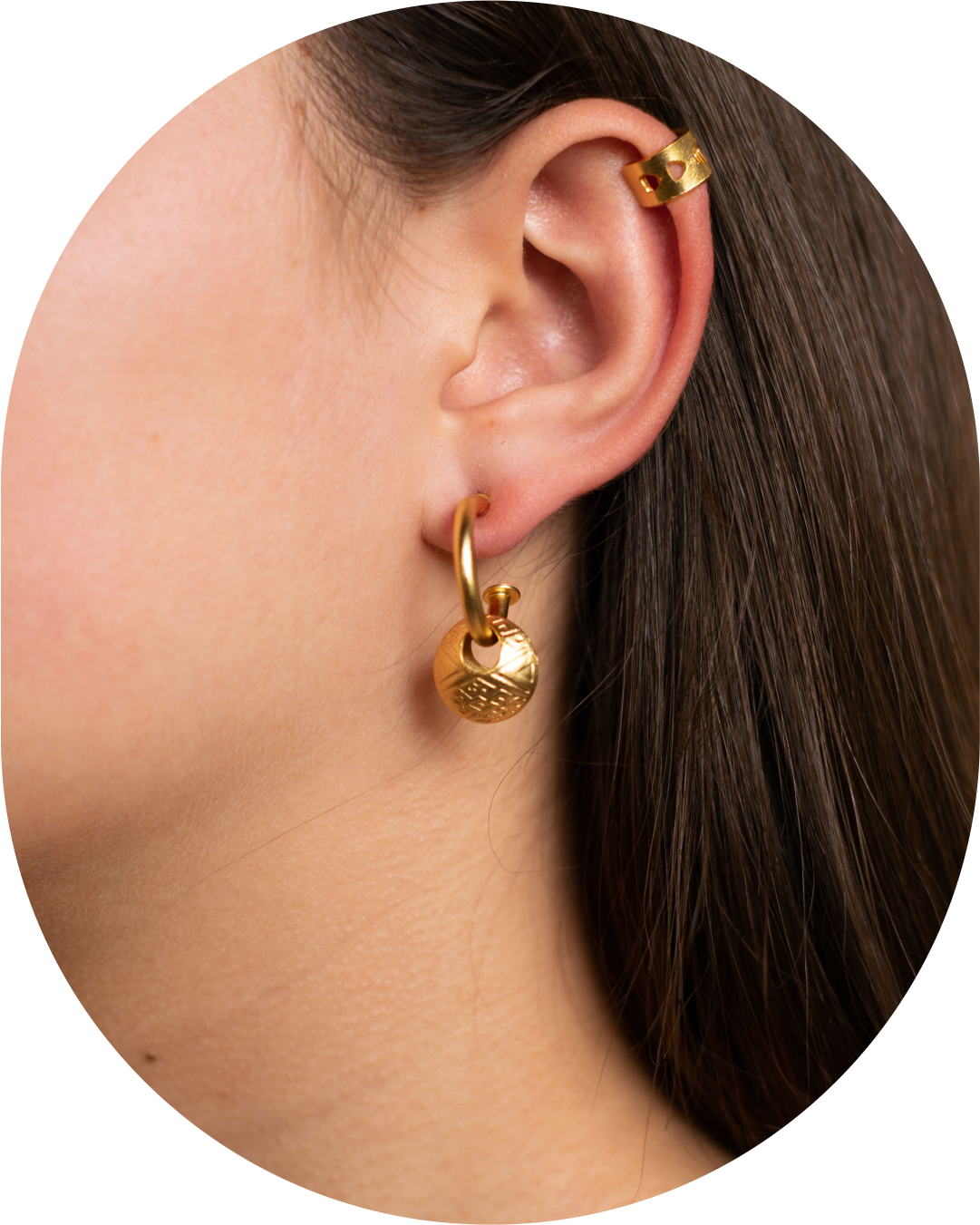 AKAN Hoop Earrings