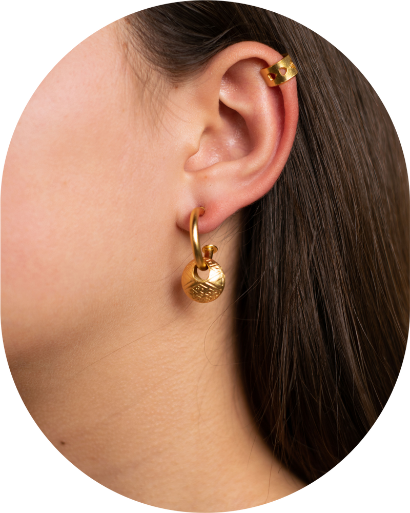 AKAN Hoop Earrings