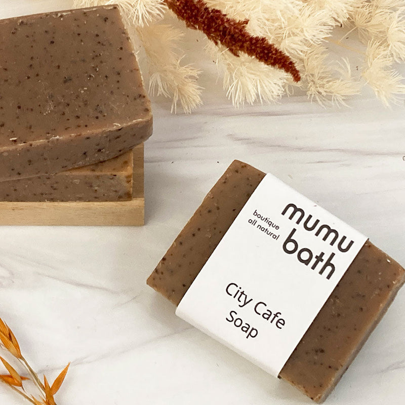 City Cafe Coffee Soap Bar - Mumu Bath Soaps