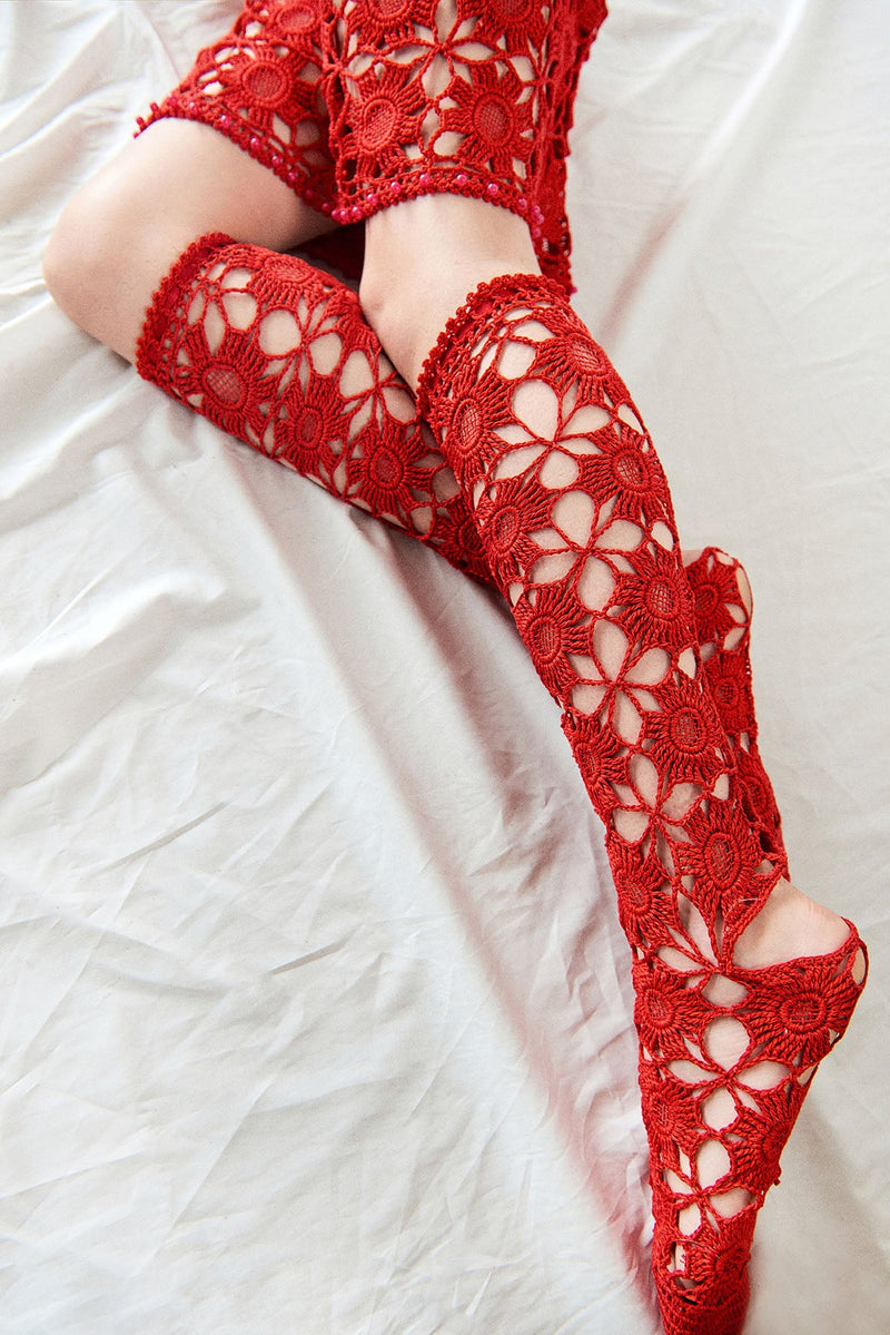 Flower Lace Socks