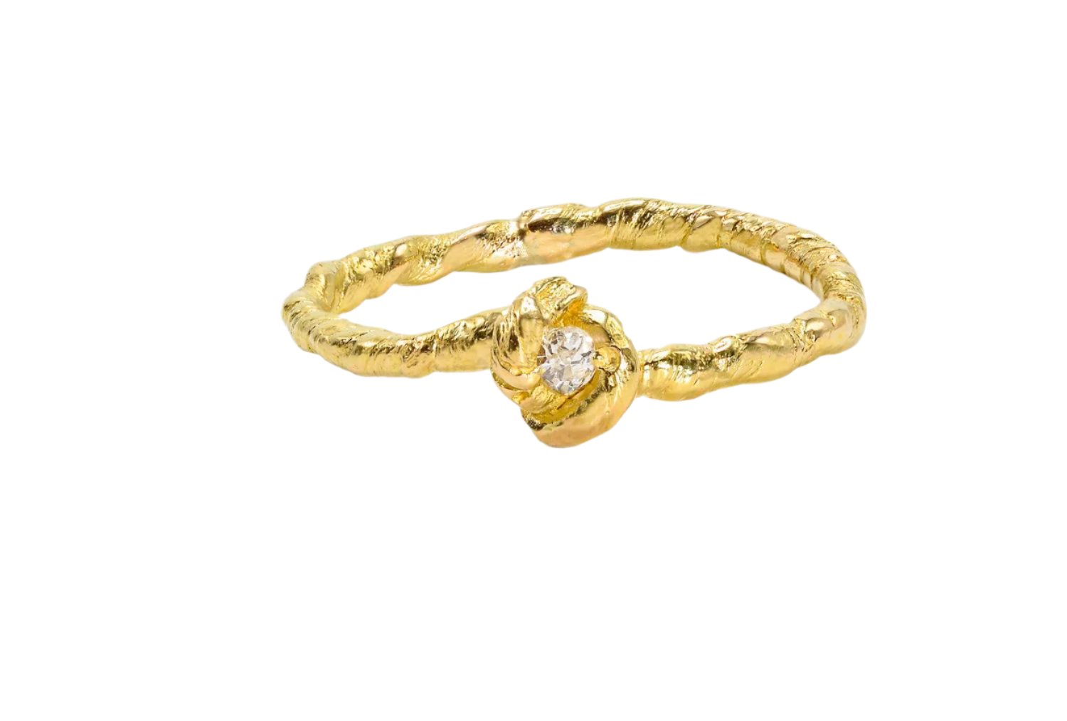 18 ct Gold Infinity Ring - PAZLIFESTYLE