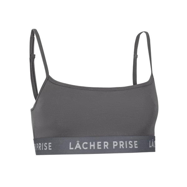 Grey bralette bra for women- without model