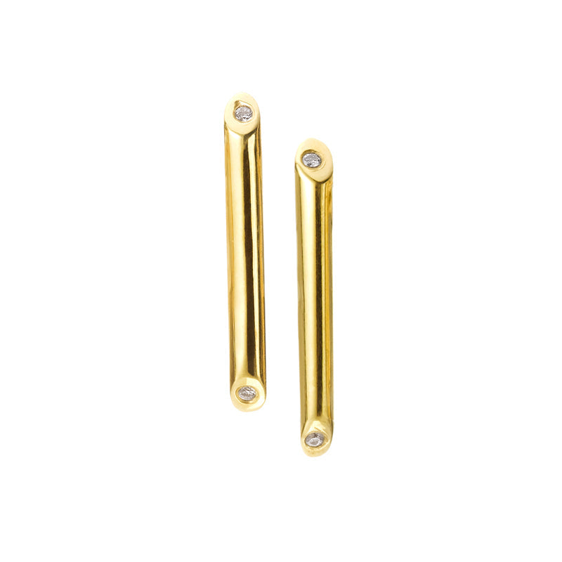 BATON DIAMOND STUDS rts - Paz Lifestyle 