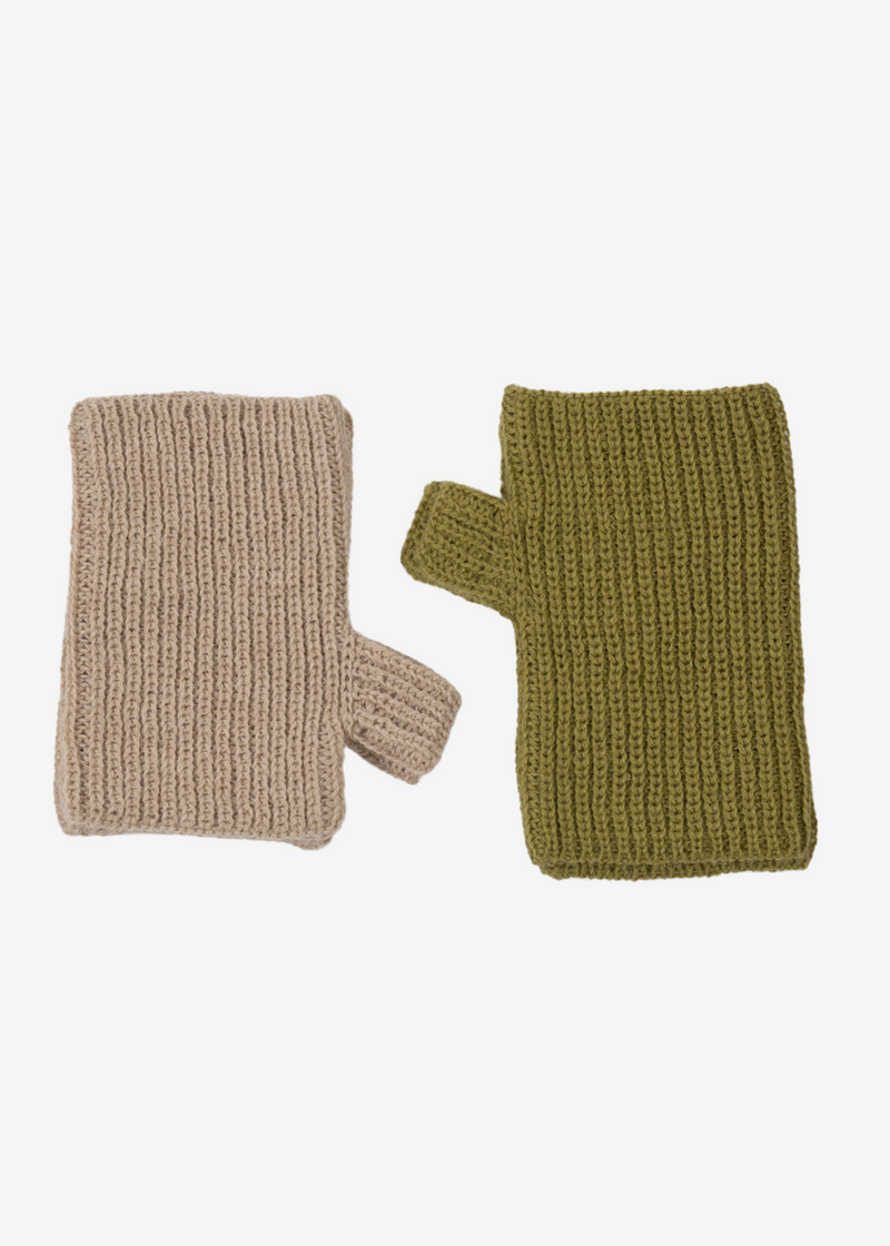 Zero Waste Short Mittens