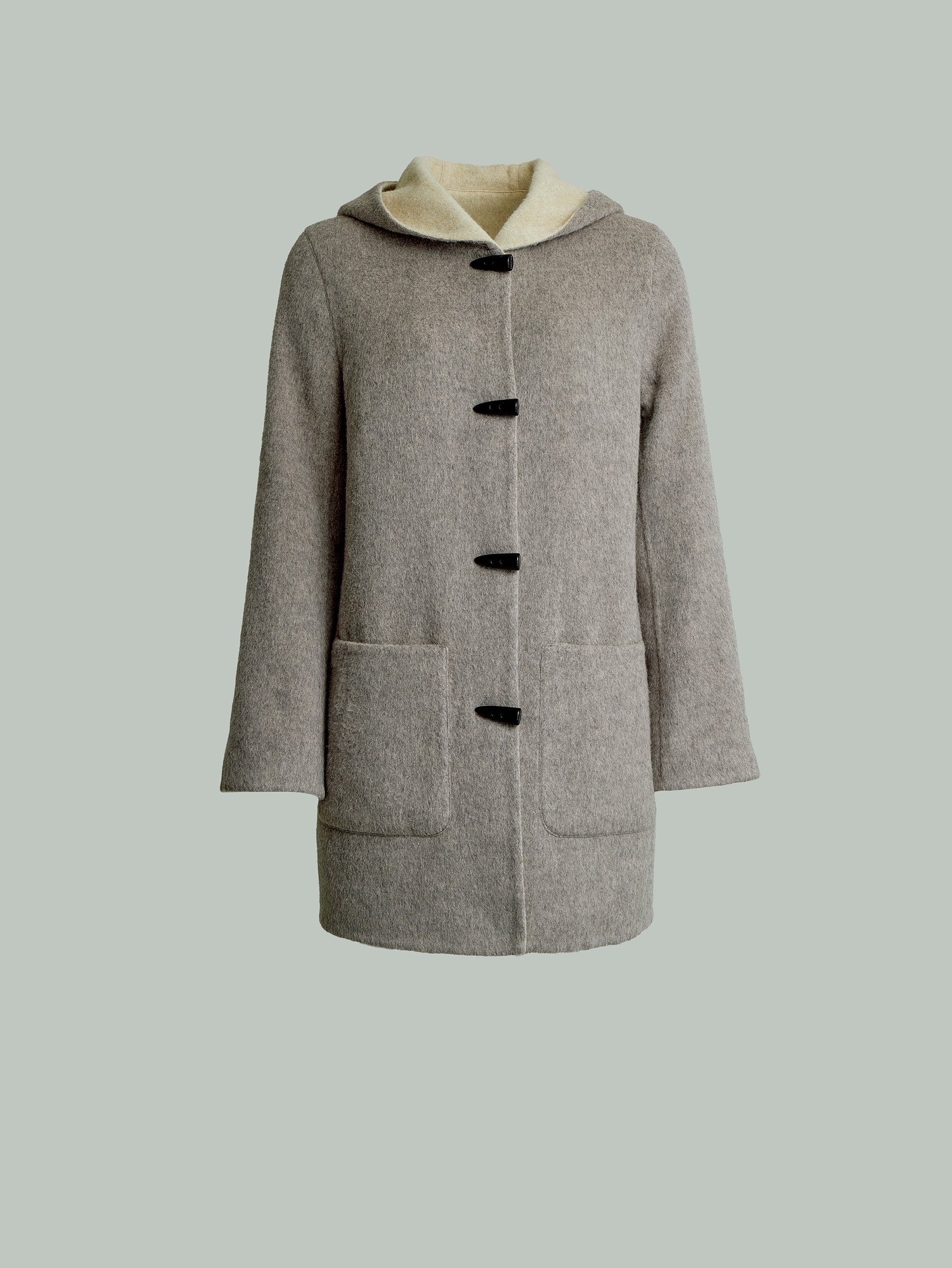 Alaia Coat Baby Alpaca Color Beige