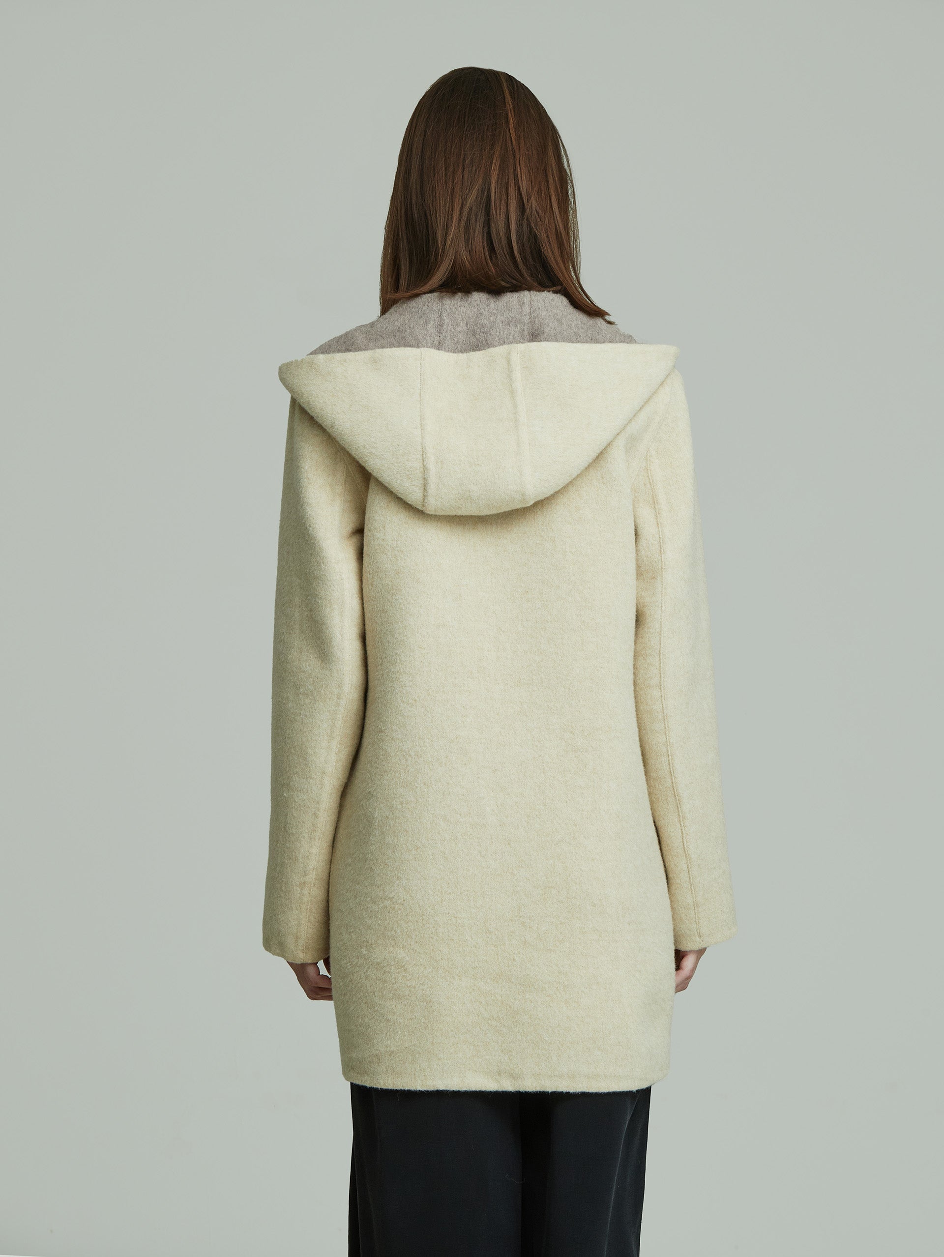 Alaia Coat Baby Alpaca Color Beige