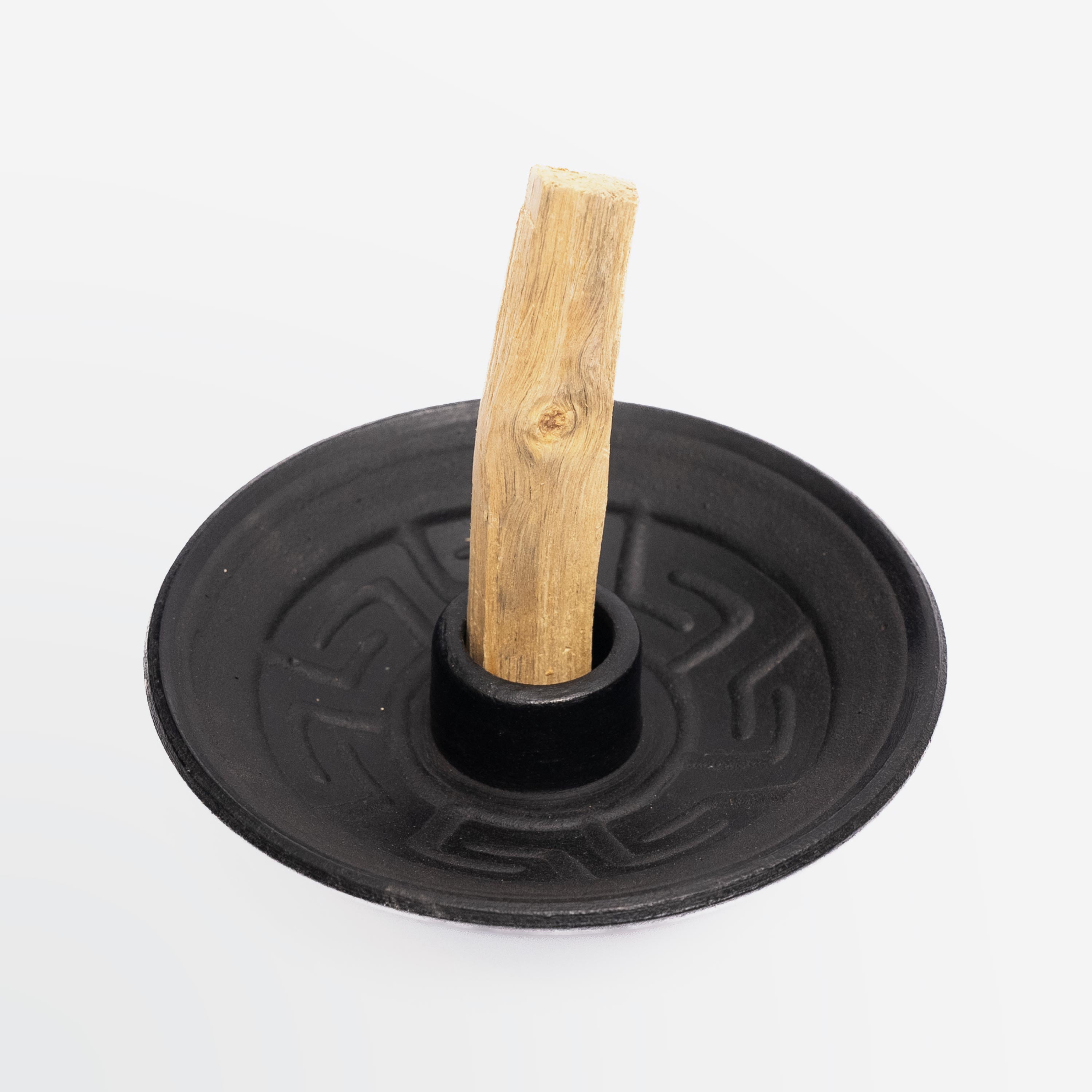 Palo Santo Holder Black Matte (with five Palo Santo Sticks)