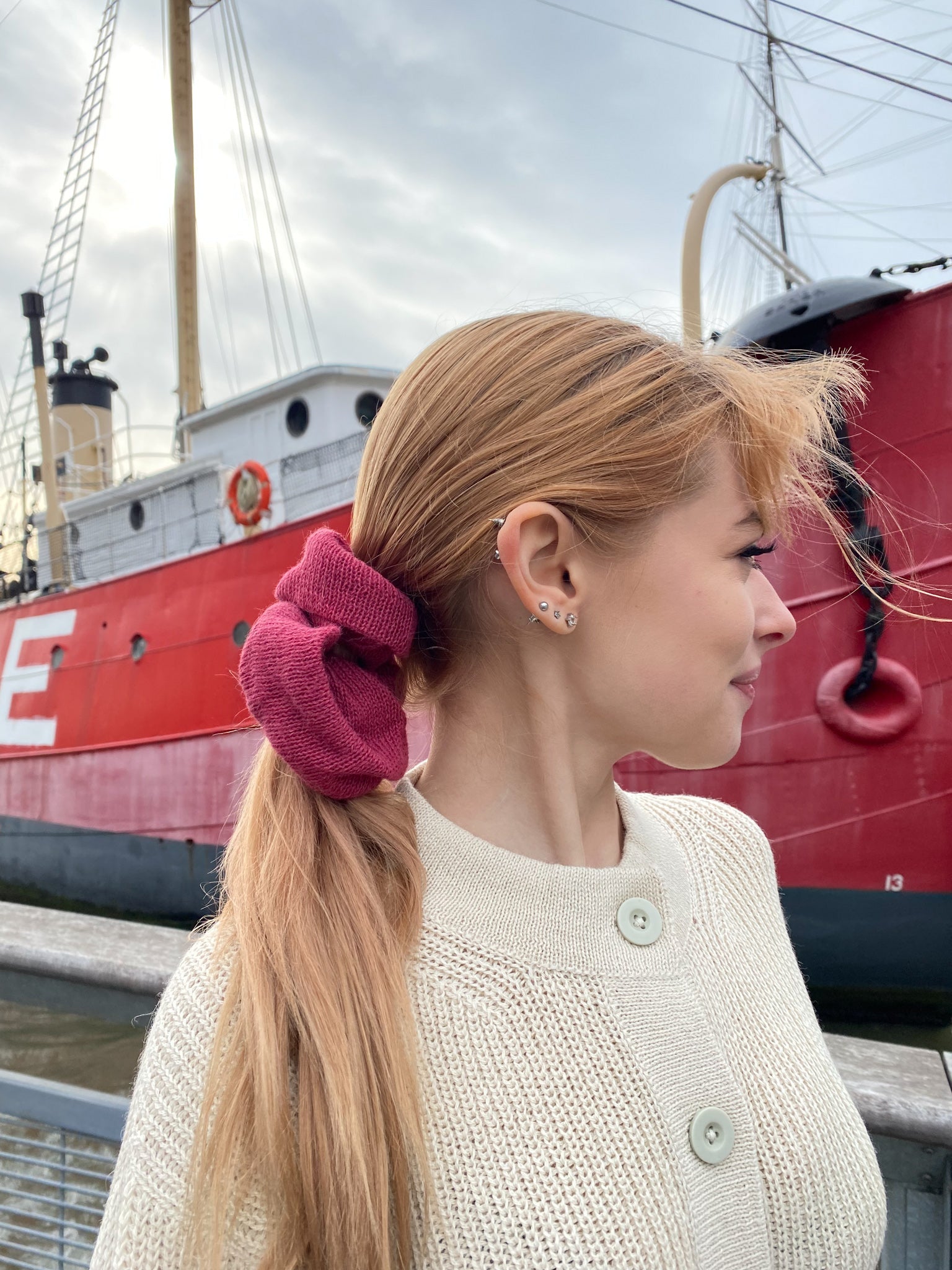 Gigantic Zero Waste Scrunchie