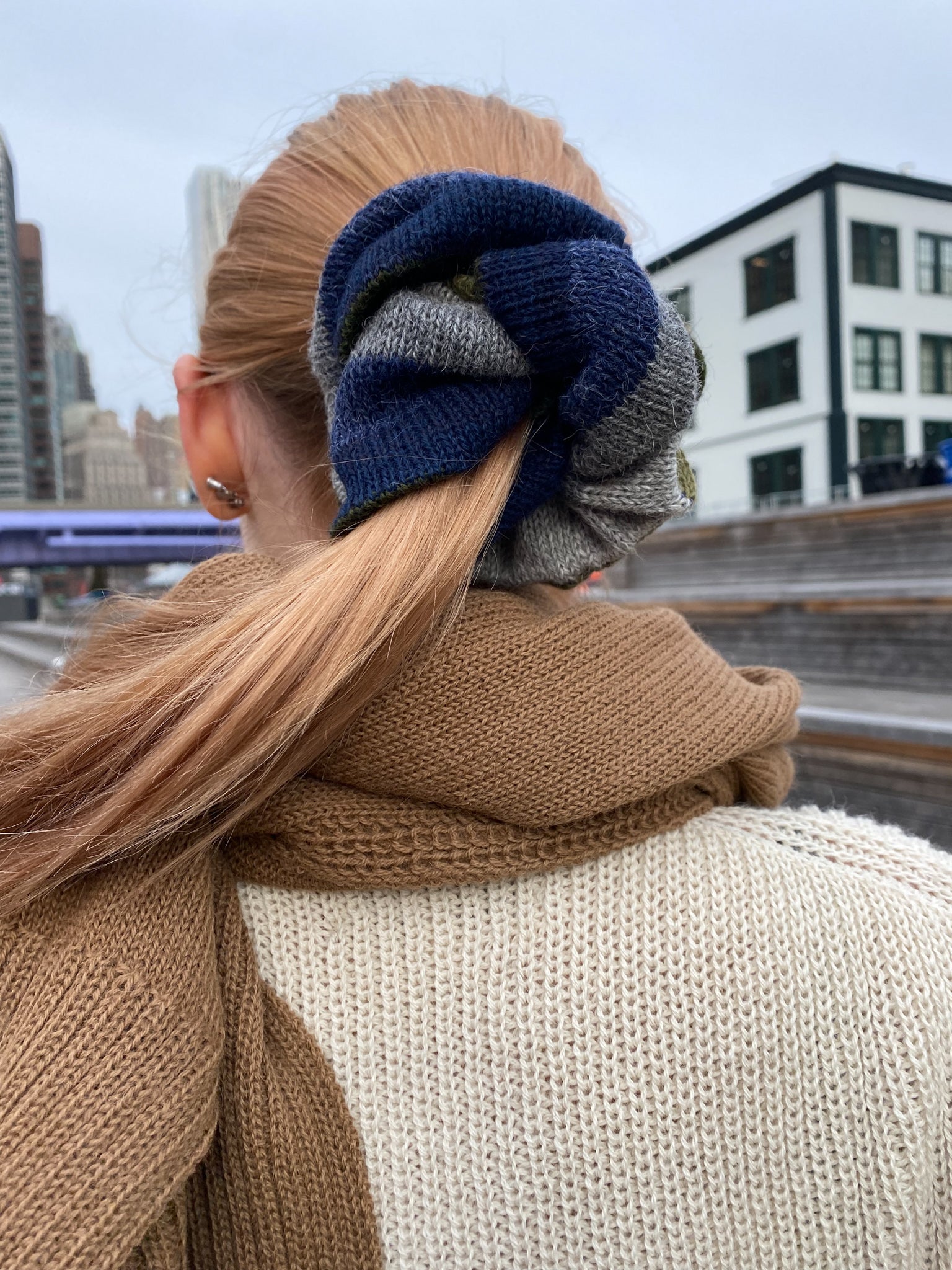 Gigantic Zero Waste Scrunchie