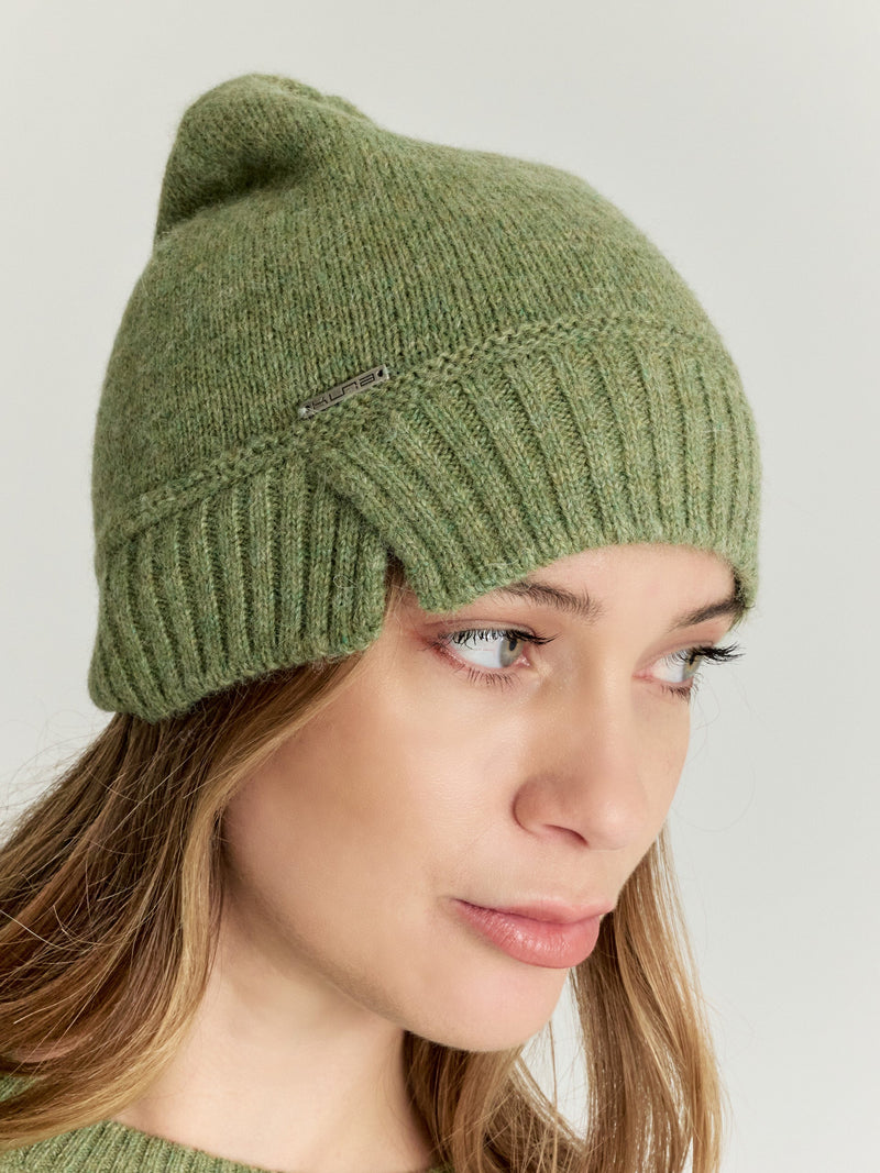 Yrma Hat Baby Alpaca Color Green