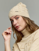 Yarela Hat Baby Alpaca Color Beige