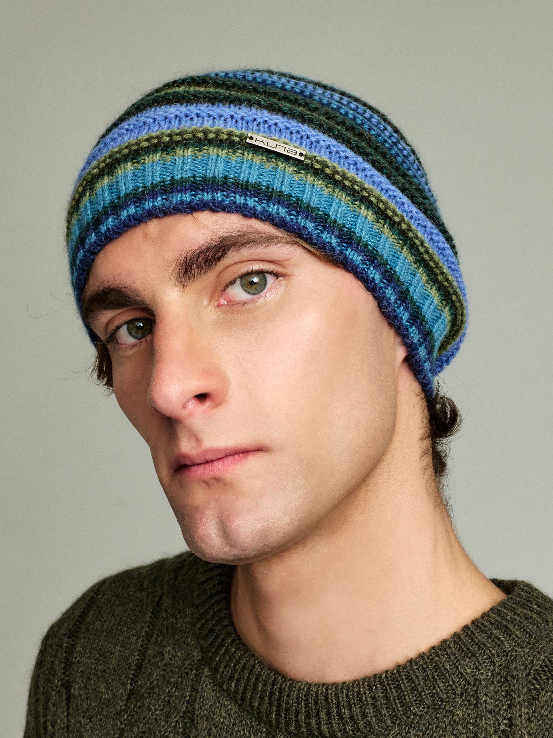 Yavoy Hat Baby Alpaca Color Light Blue