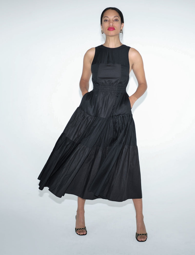 Teresa Dress, Black Dye