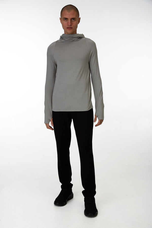 Echape Long Sleeve - Light Grey