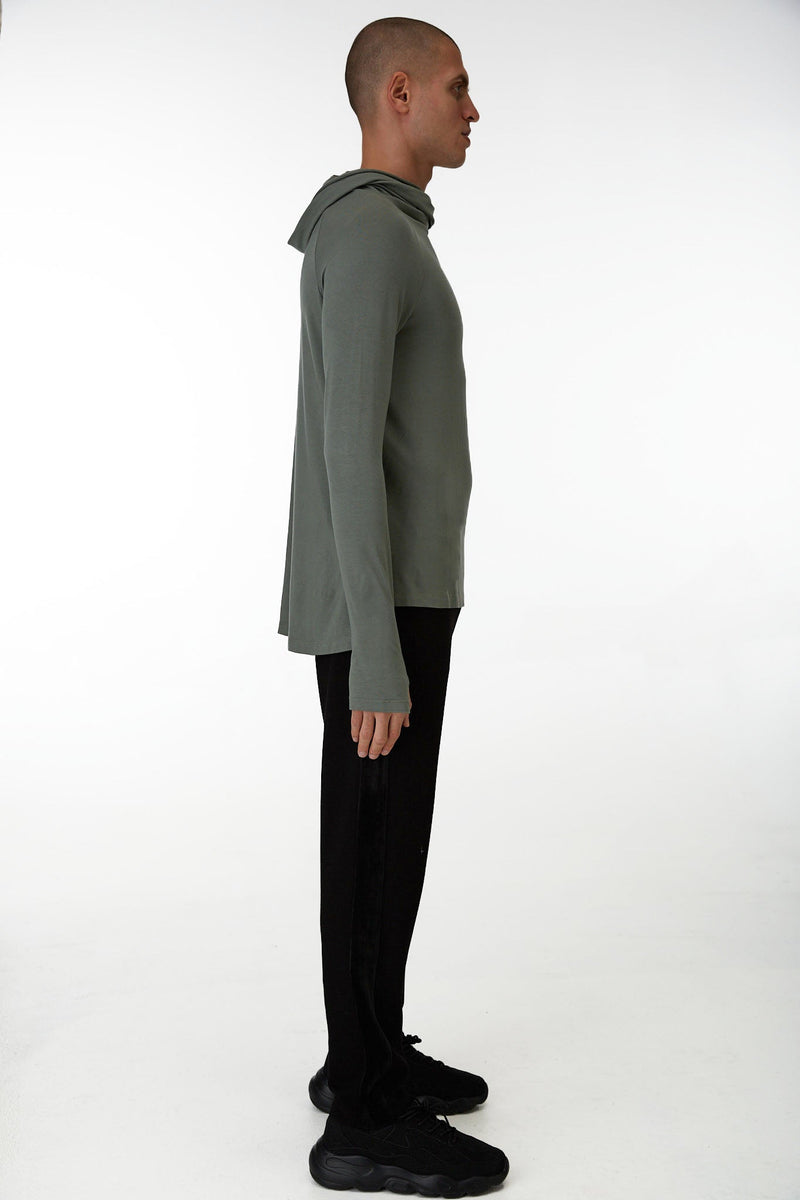 Echape Long Sleeve - Olive Green