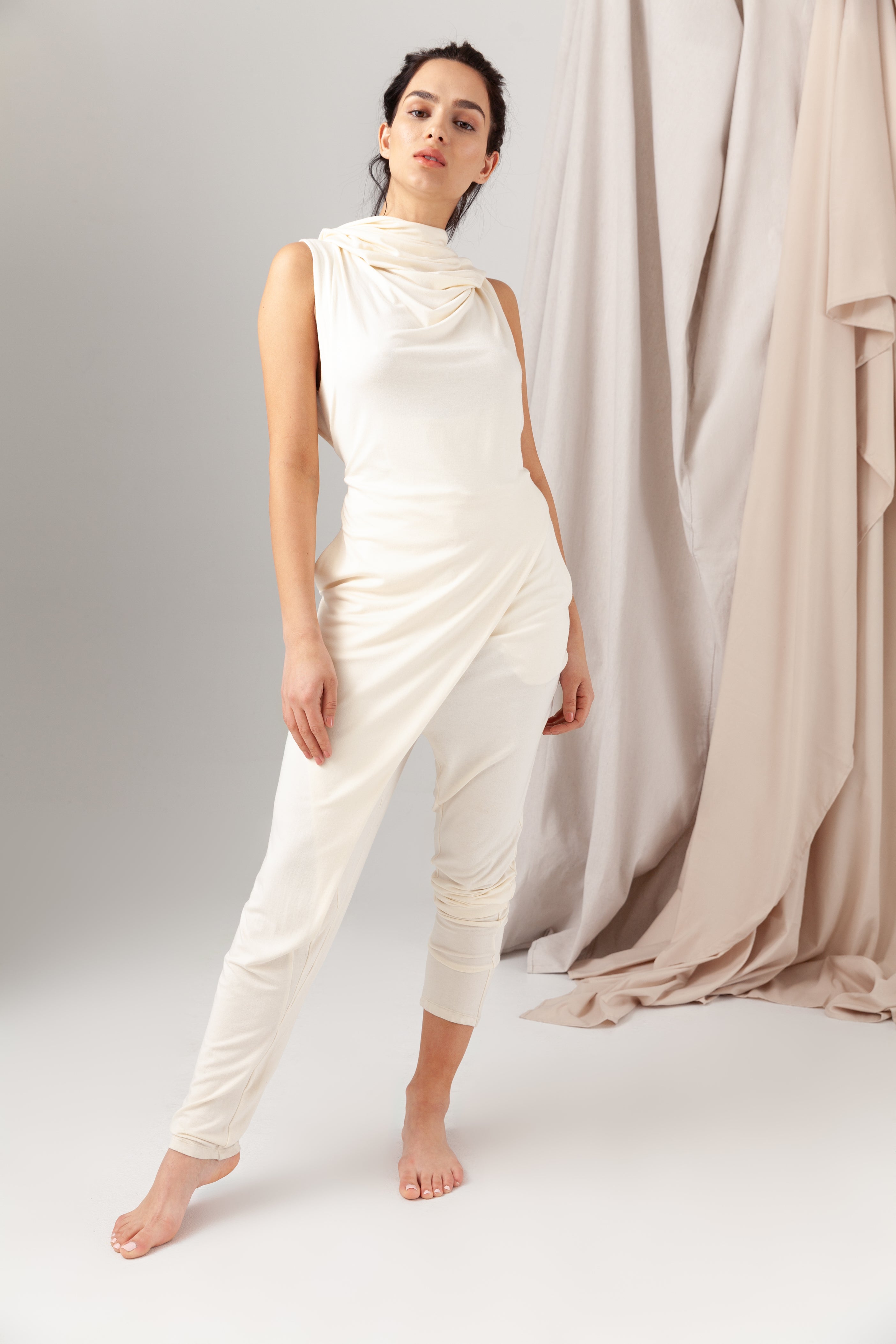 Sahara Jumpsuit - Ivory