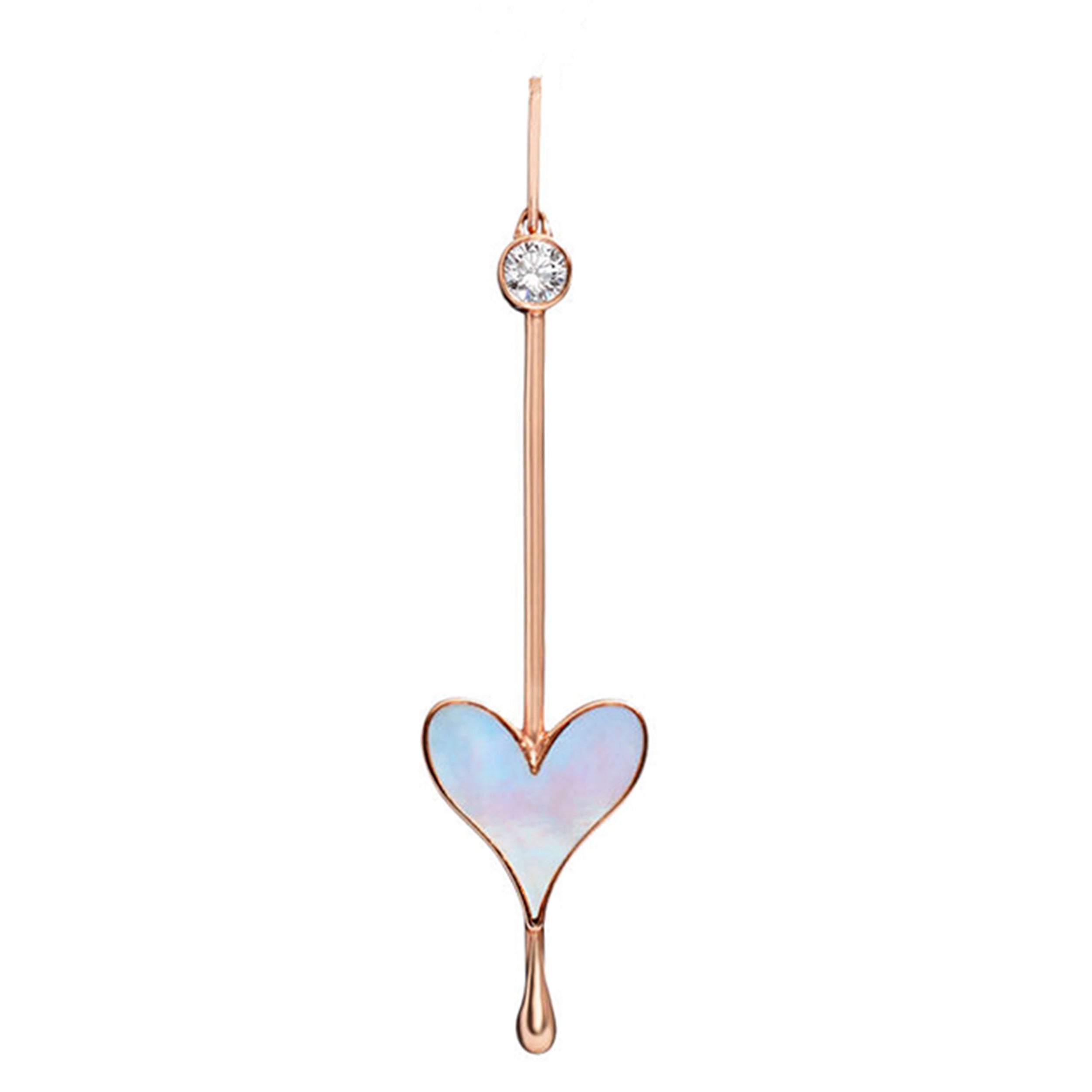 Love Wand Pendant in Rose Gold’s