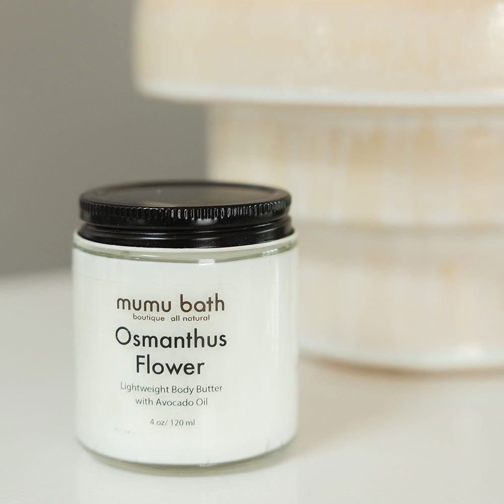 Osmanthus Flower Lightweight Body Butter - Mumu Bath