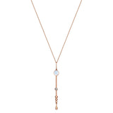 Loyalty Wand Pendant in Rose Gold