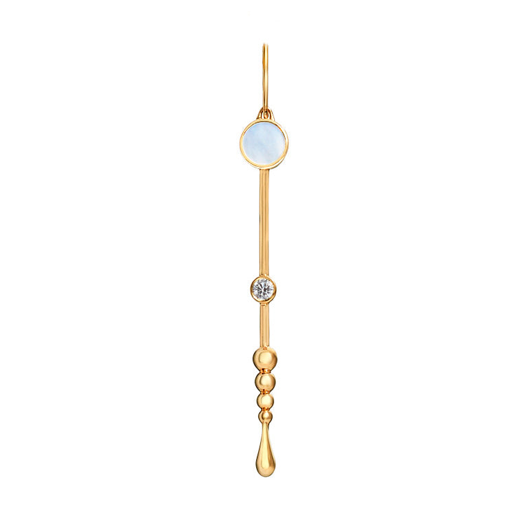 Loyalty Wand Pendant in 18k Yellow Gold