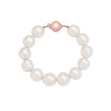 Australian South Sea Circle Pearl Bracelet in Rose Gold