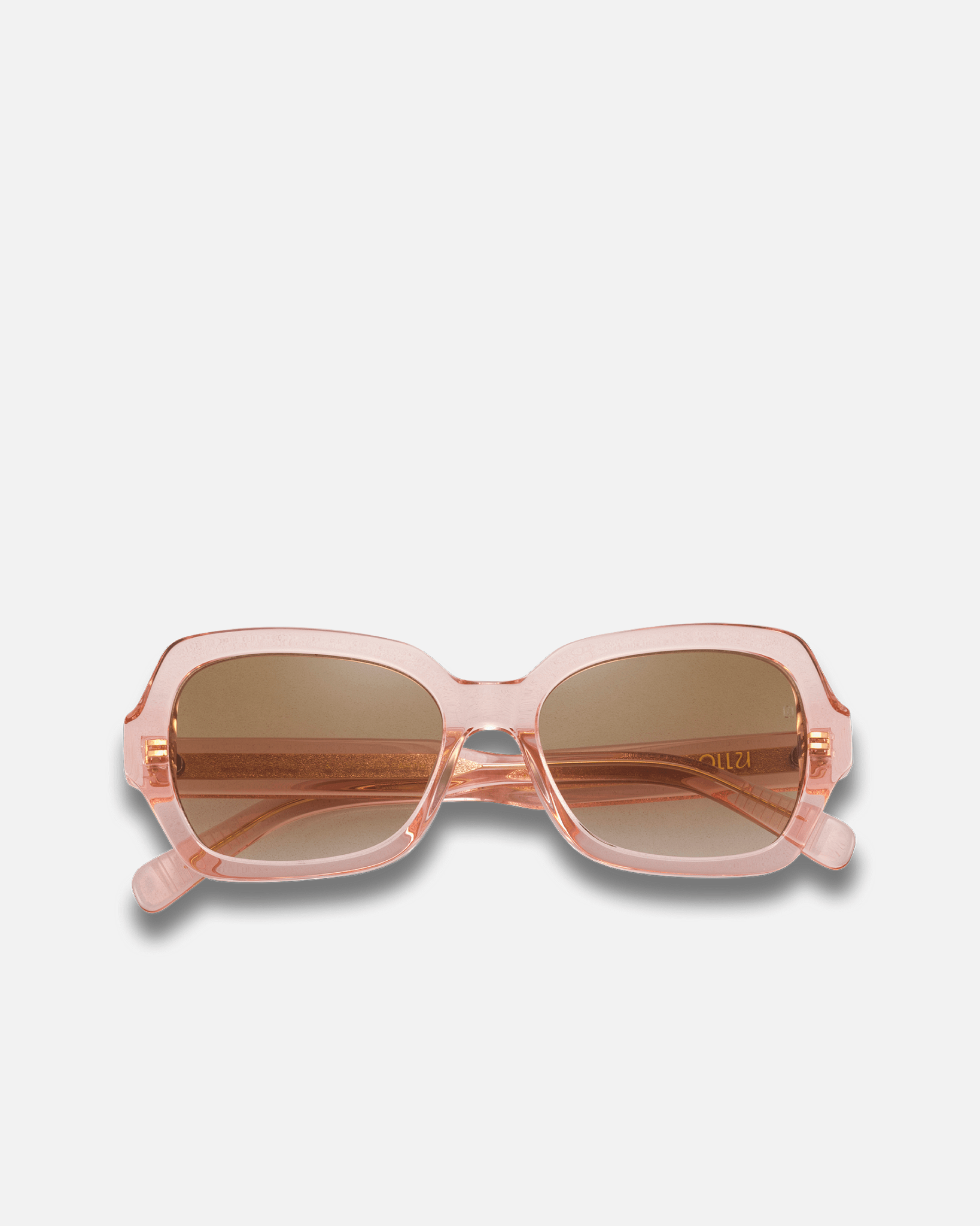 ANANAS Bio-Acetate  Oval Sunglasses for Men & Women | Blush (Pink) | Sunnies Collection | OLLU