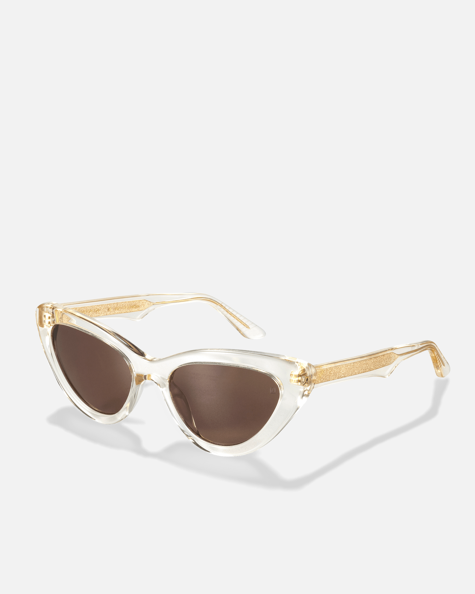 NONI Bio-Acetate Cat Eye Sunglasses for Men & Women | Champagne | Sunnies Collection | OLLU