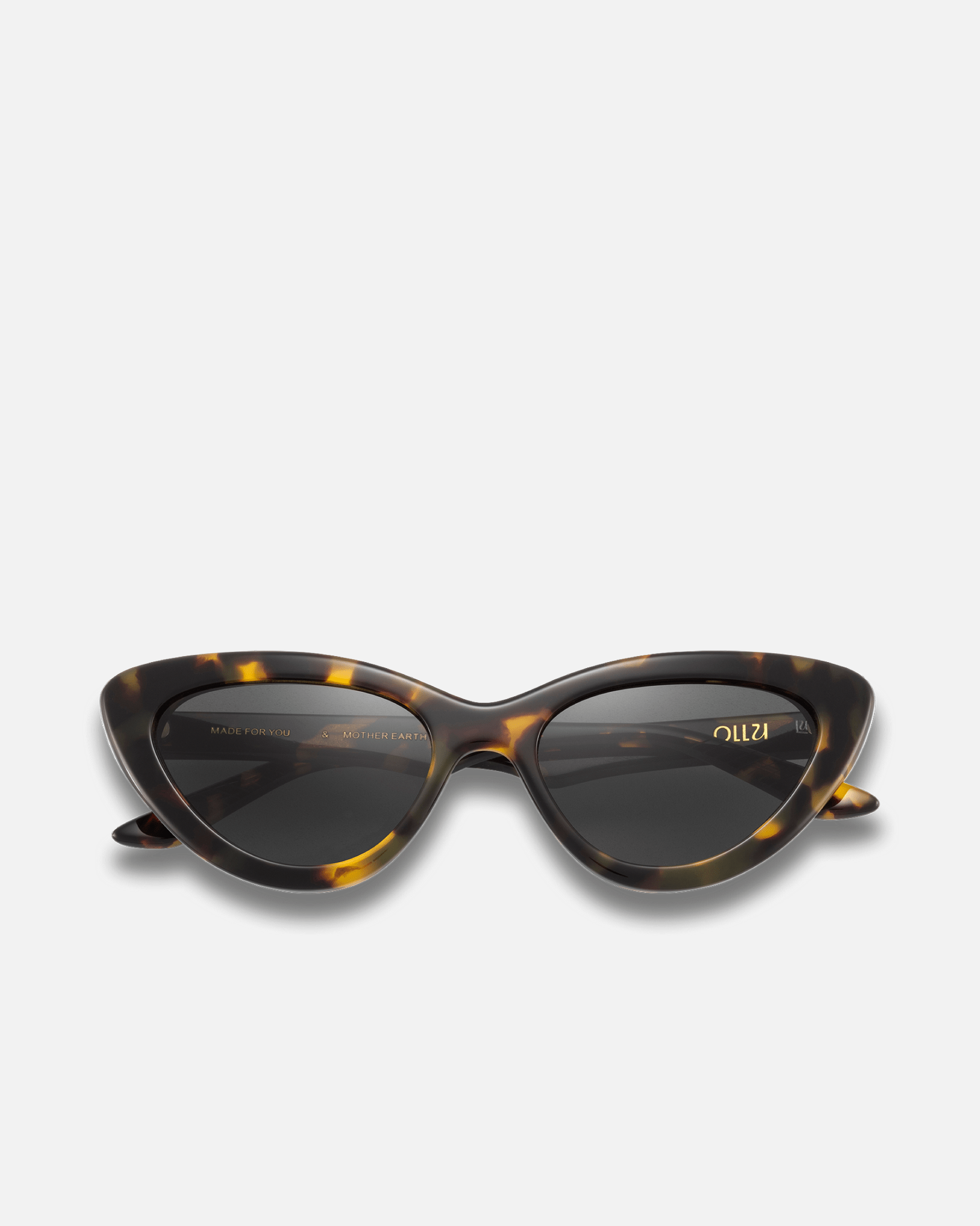 NONI Bio-Acetate Cat Eye Sunglasses for Men & Women | Havana | Sunnies Collection | OLLU