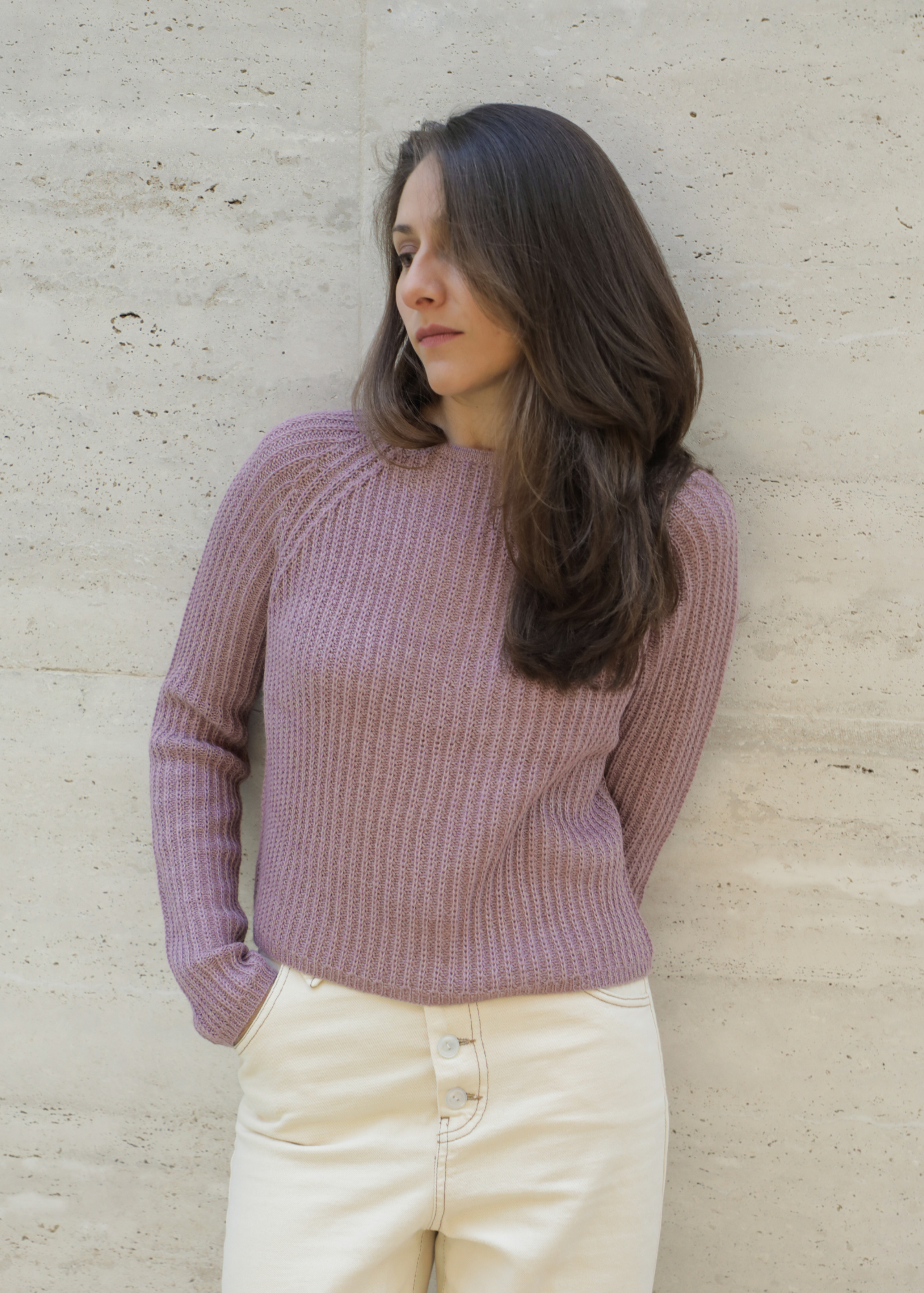 Sawika Crop Alpaca Sweater