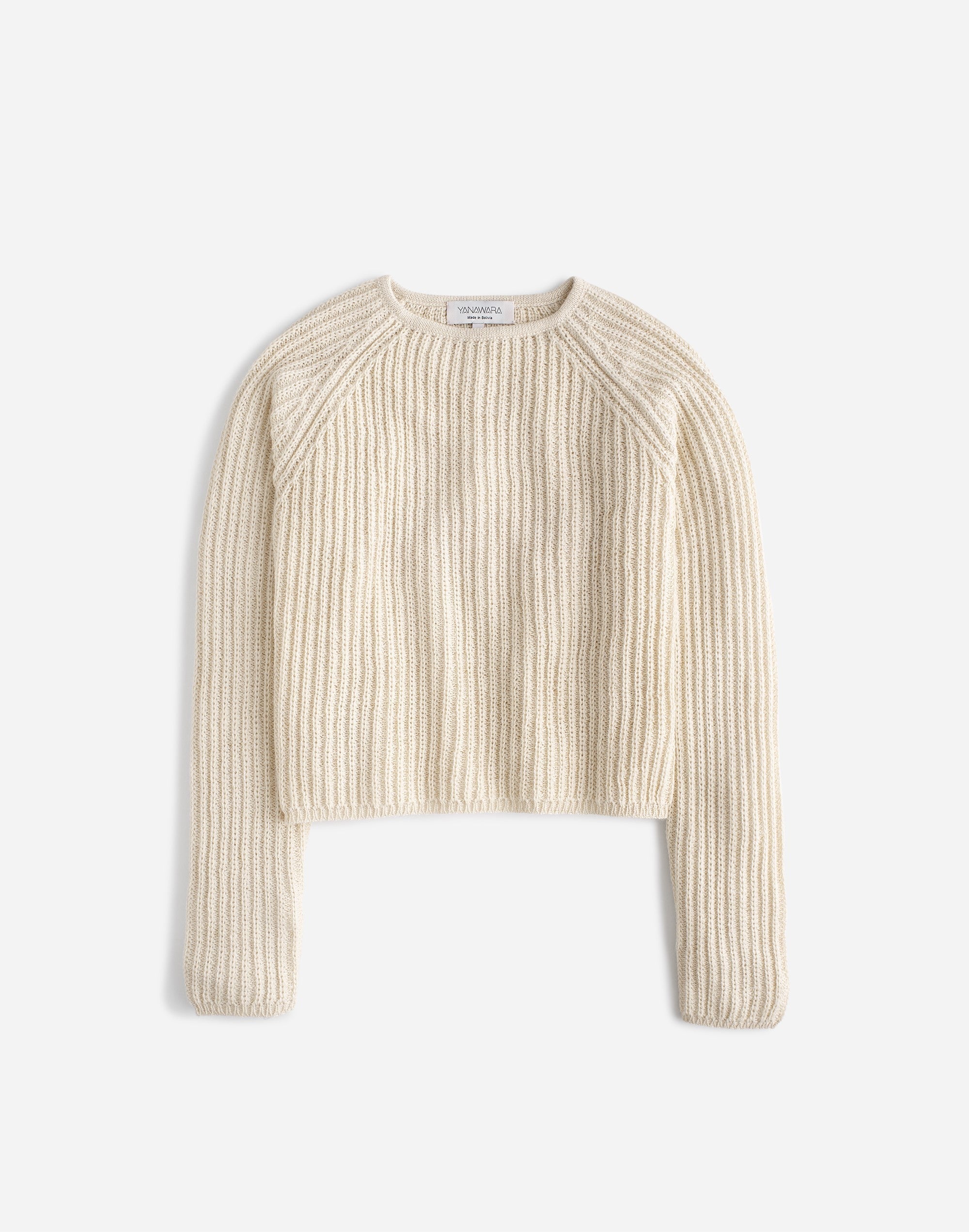 Sawika Crop Alpaca Sweater