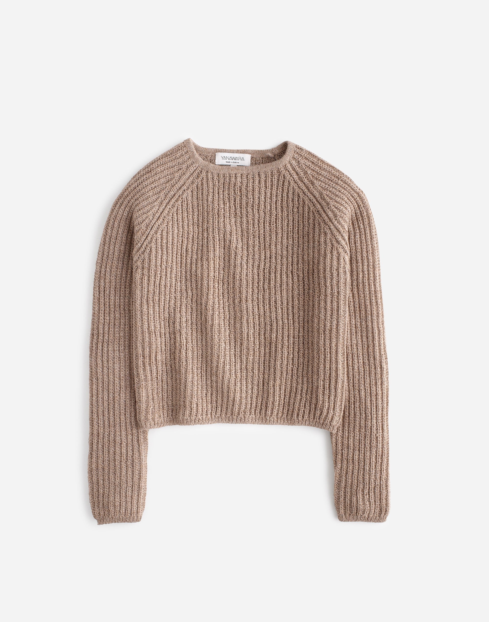 Sawika Crop Alpaca Sweater