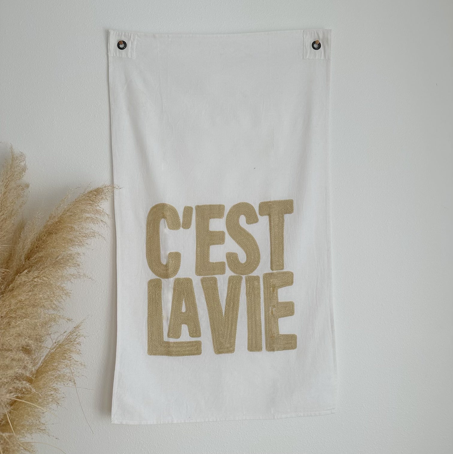 C'est La Vie Wall Tapestry