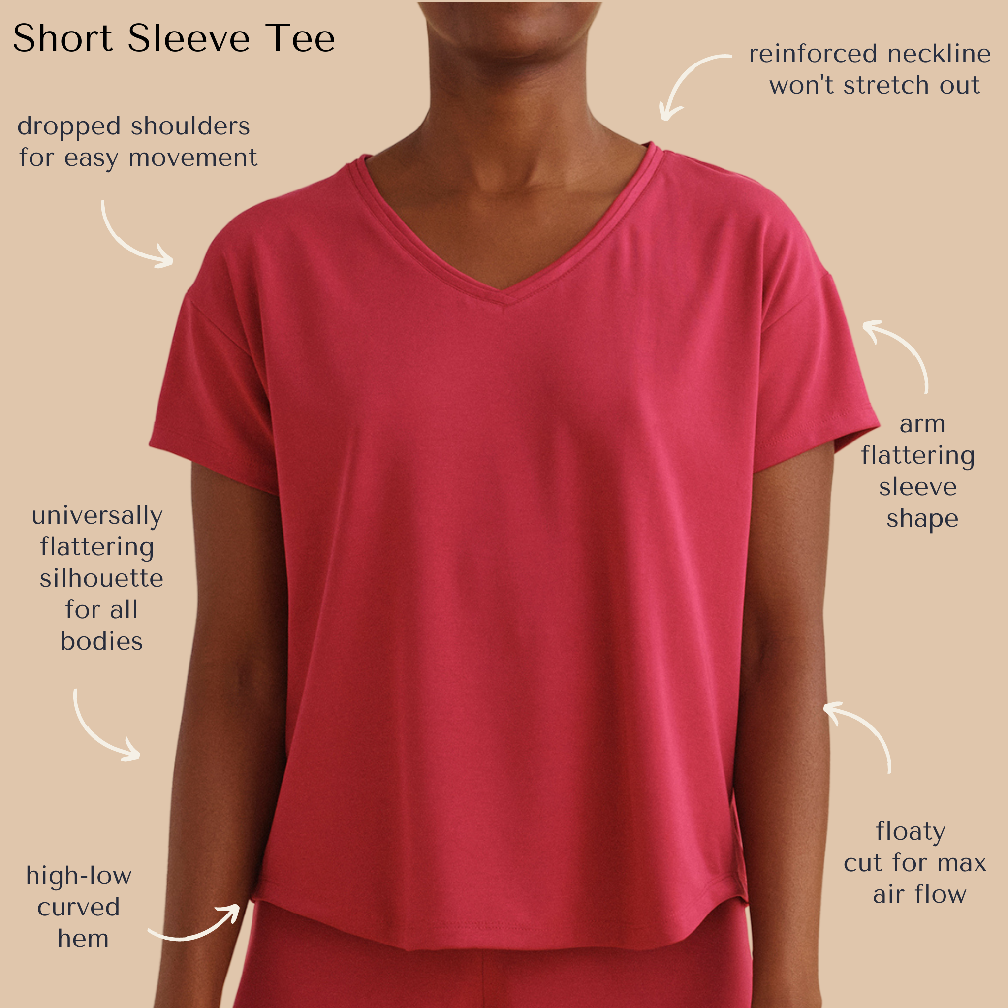 Breezy Short Sleeve Pajama Tee